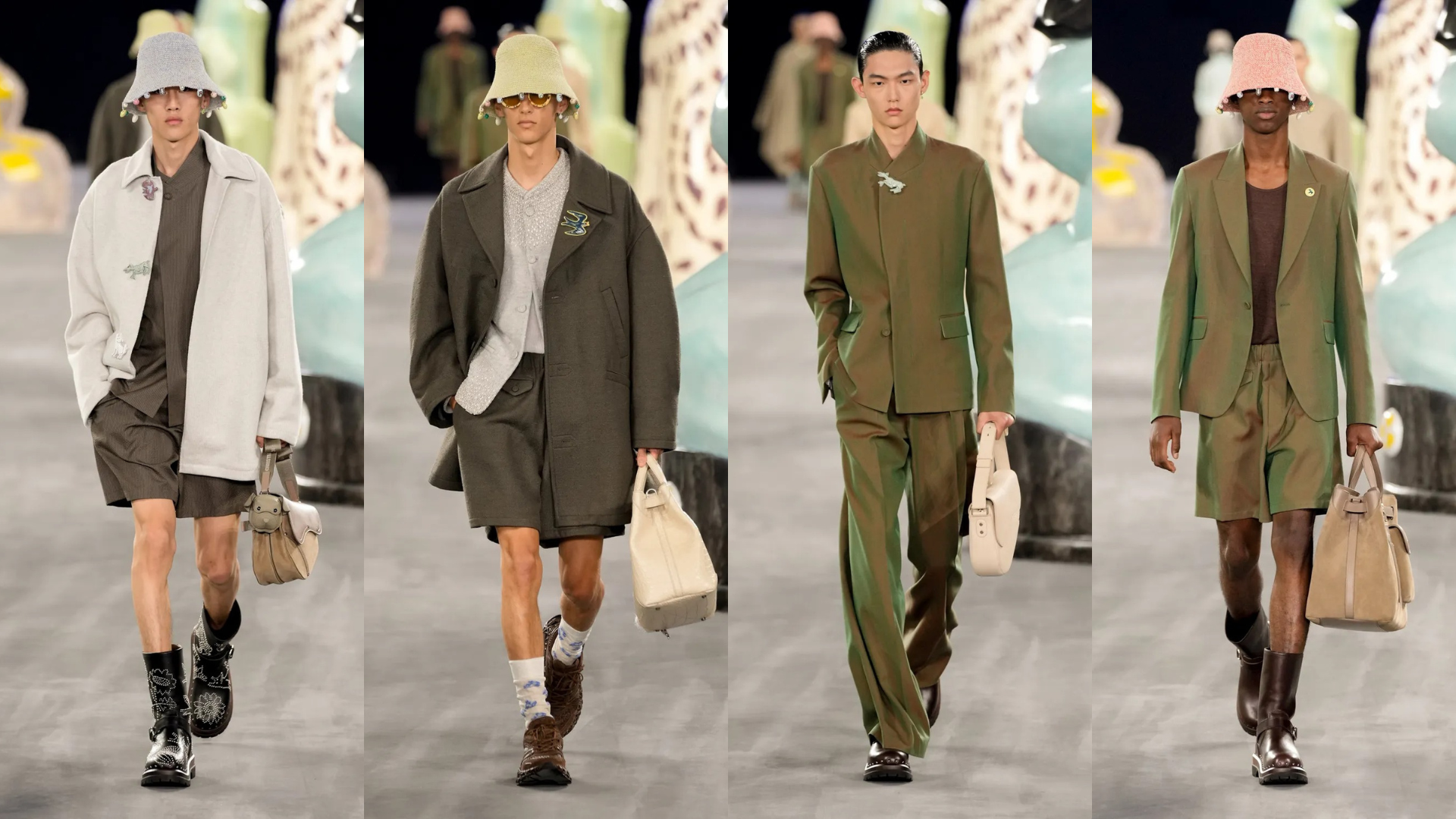 Hinh anh Dior Spring 2025 Menswear - Lời ca ngợi đầy màu sắc dành cho nghệ thuật 16