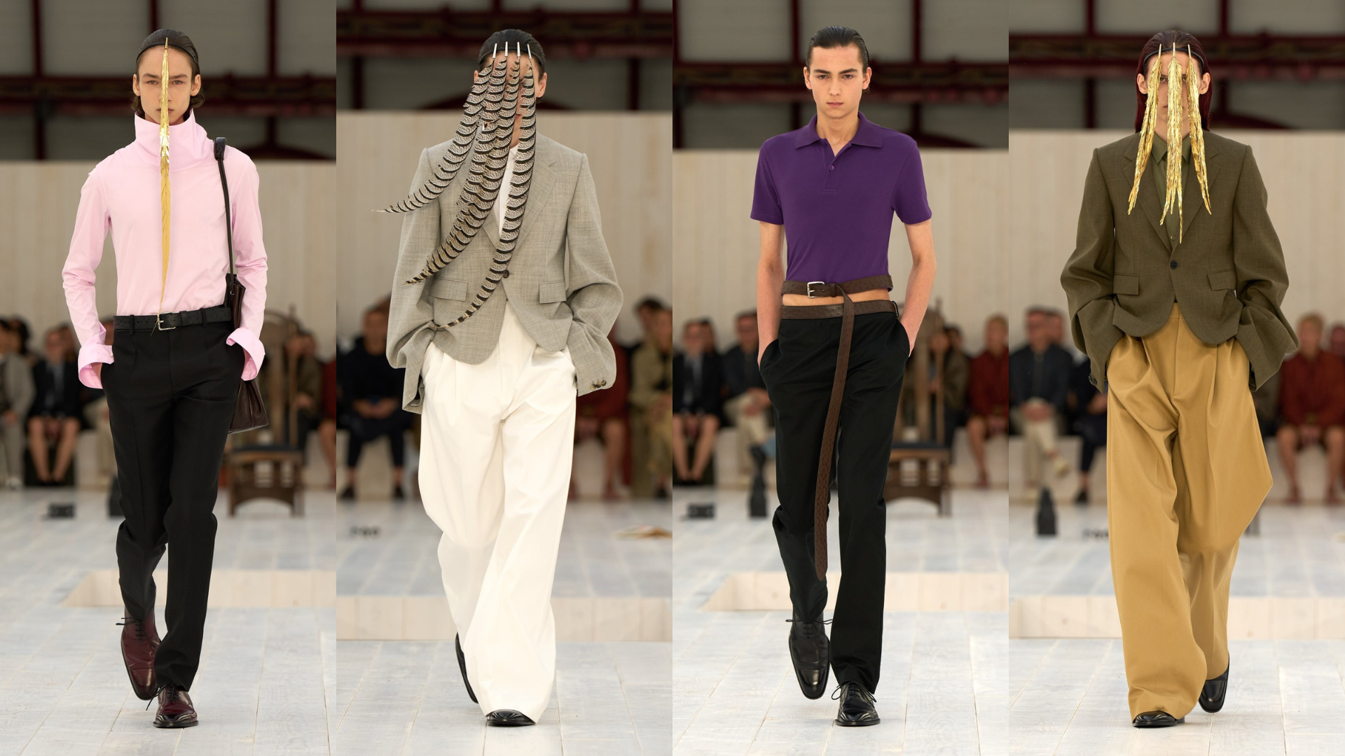 Hinh anh Loewe Spring 2025 Menswear - Sự kiềm chế của Jonathan Anderson 18