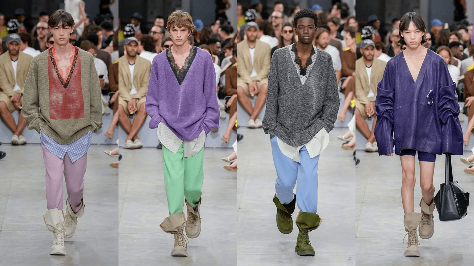 Hinh anh JW Anderson Spring 2025 Menswear - Cảm thức sự phi lý trong tuyệt tác thời trang 13