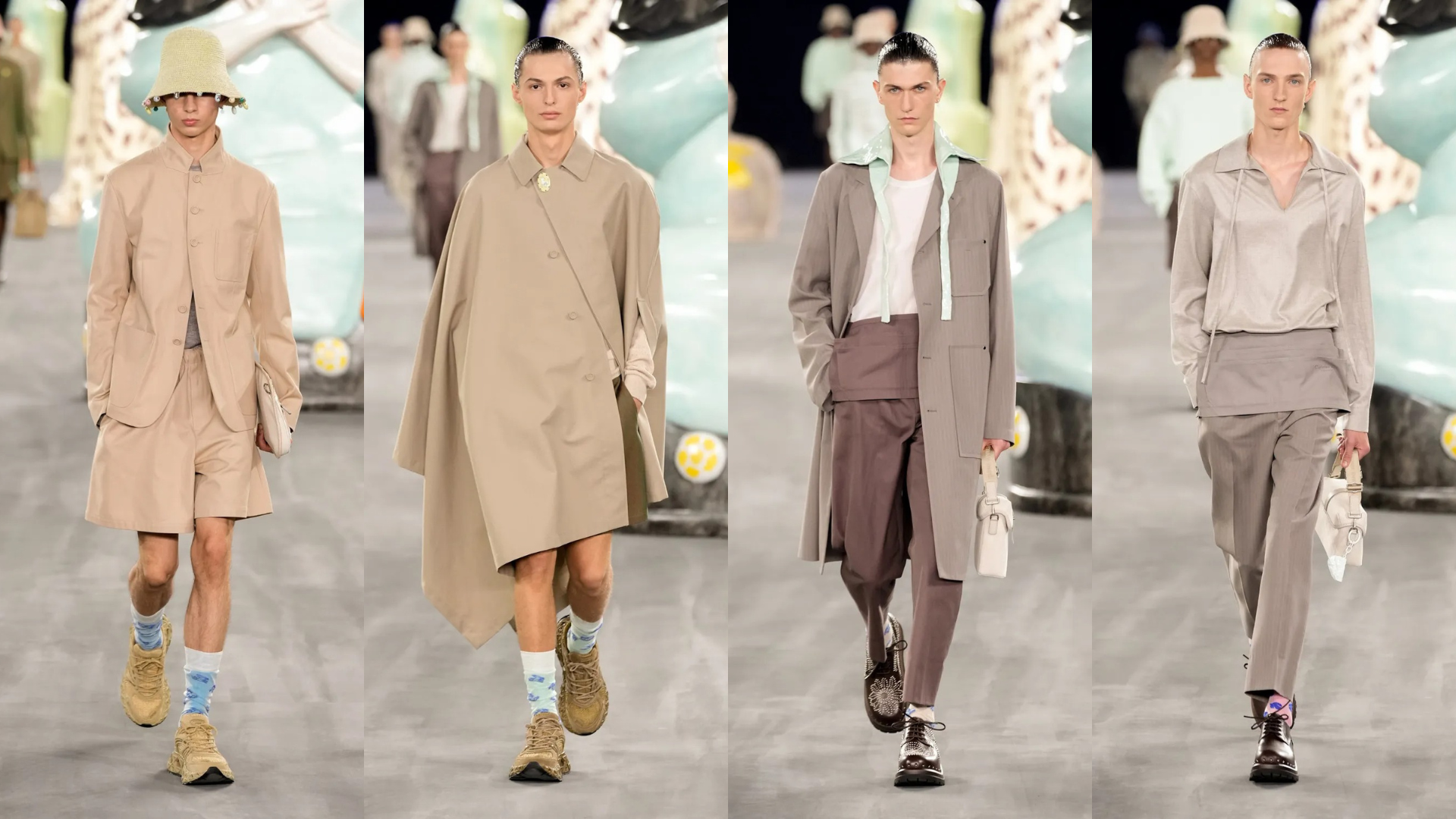 Hinh anh Dior Spring 2025 Menswear - Lời ca ngợi đầy màu sắc dành cho nghệ thuật 15