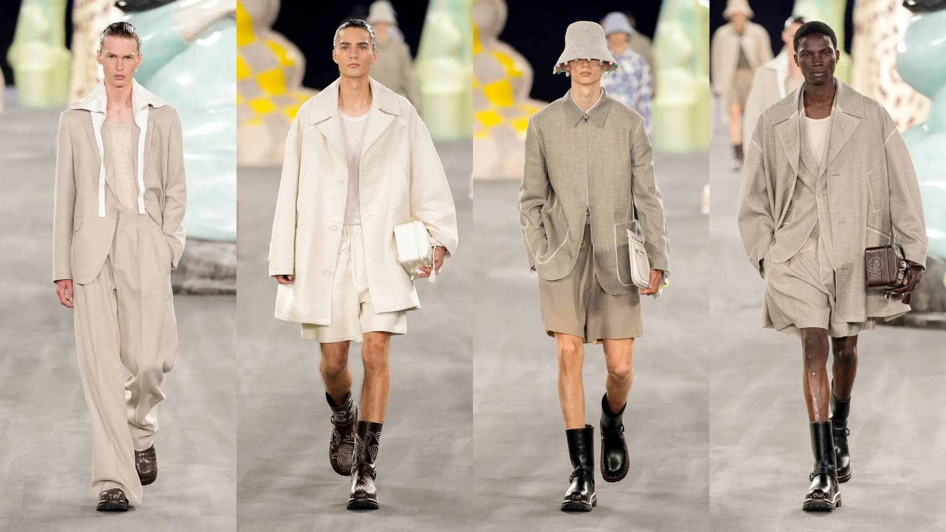 Hinh anh Dior Spring 2025 Menswear - Lời ca ngợi đầy màu sắc dành cho nghệ thuật 13