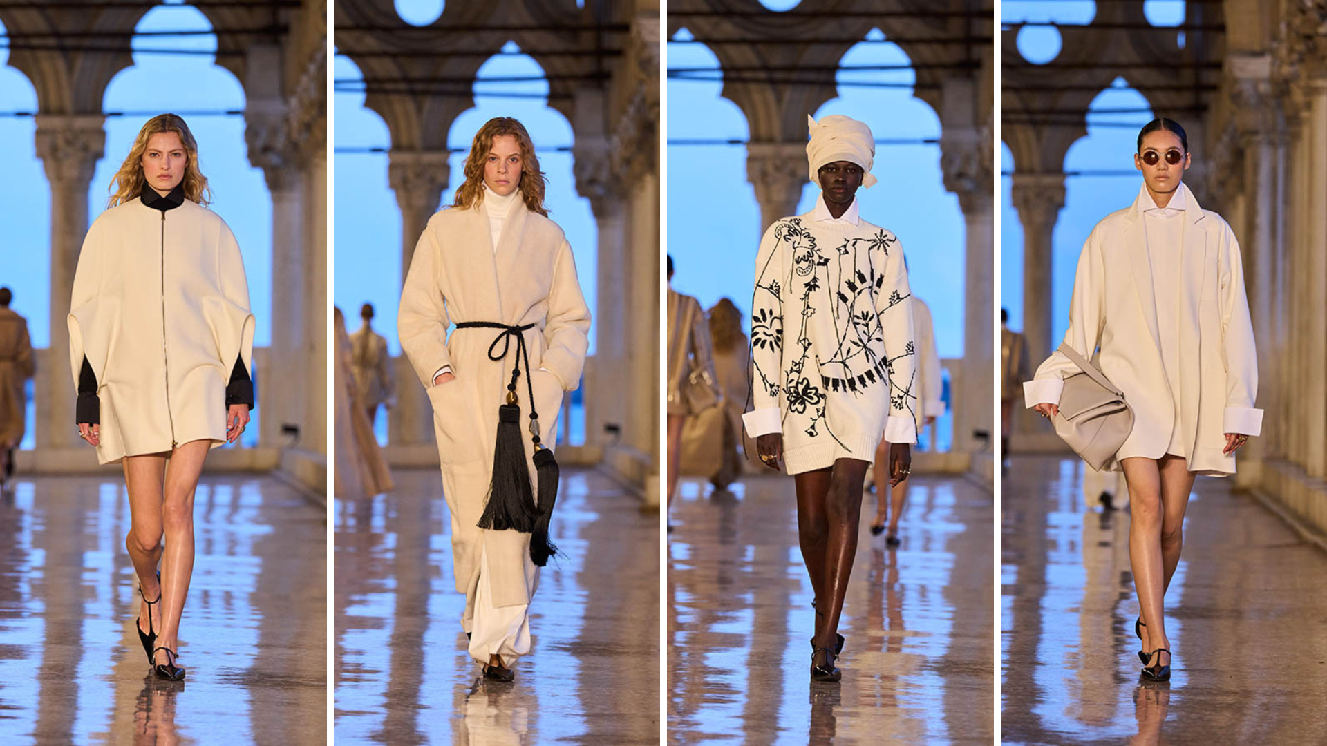 Hinh anh Max Mara Resort 2025: Dòng chảy của sự hào nhoáng và sang trọng tại Venice 1
