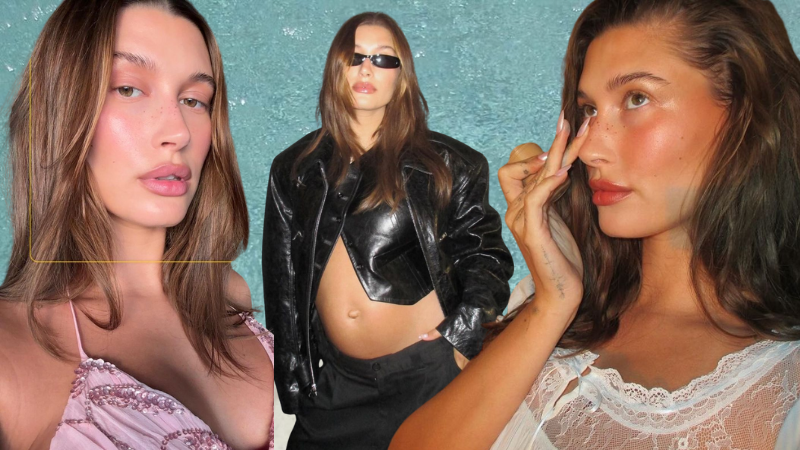 Làm thế nào để rạng rỡ trong kỳ thai nghén? Khám phá bí quyết làm đẹp của IT-mom Hailey Bieber