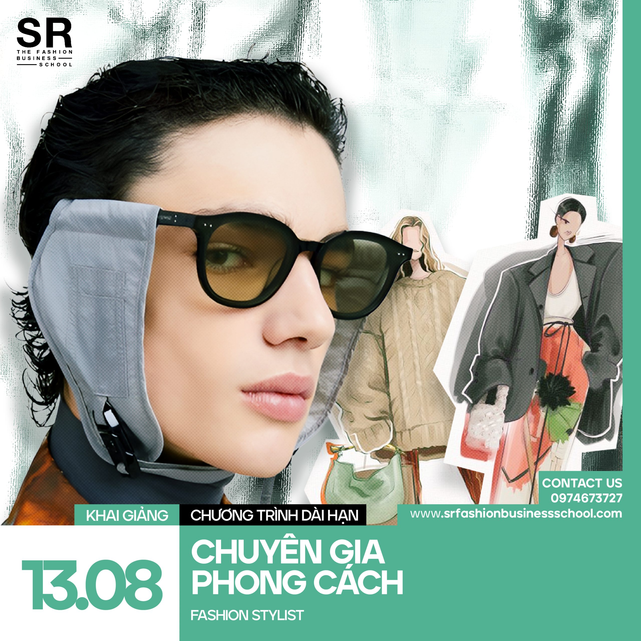 khóa học thời trang tháng 8