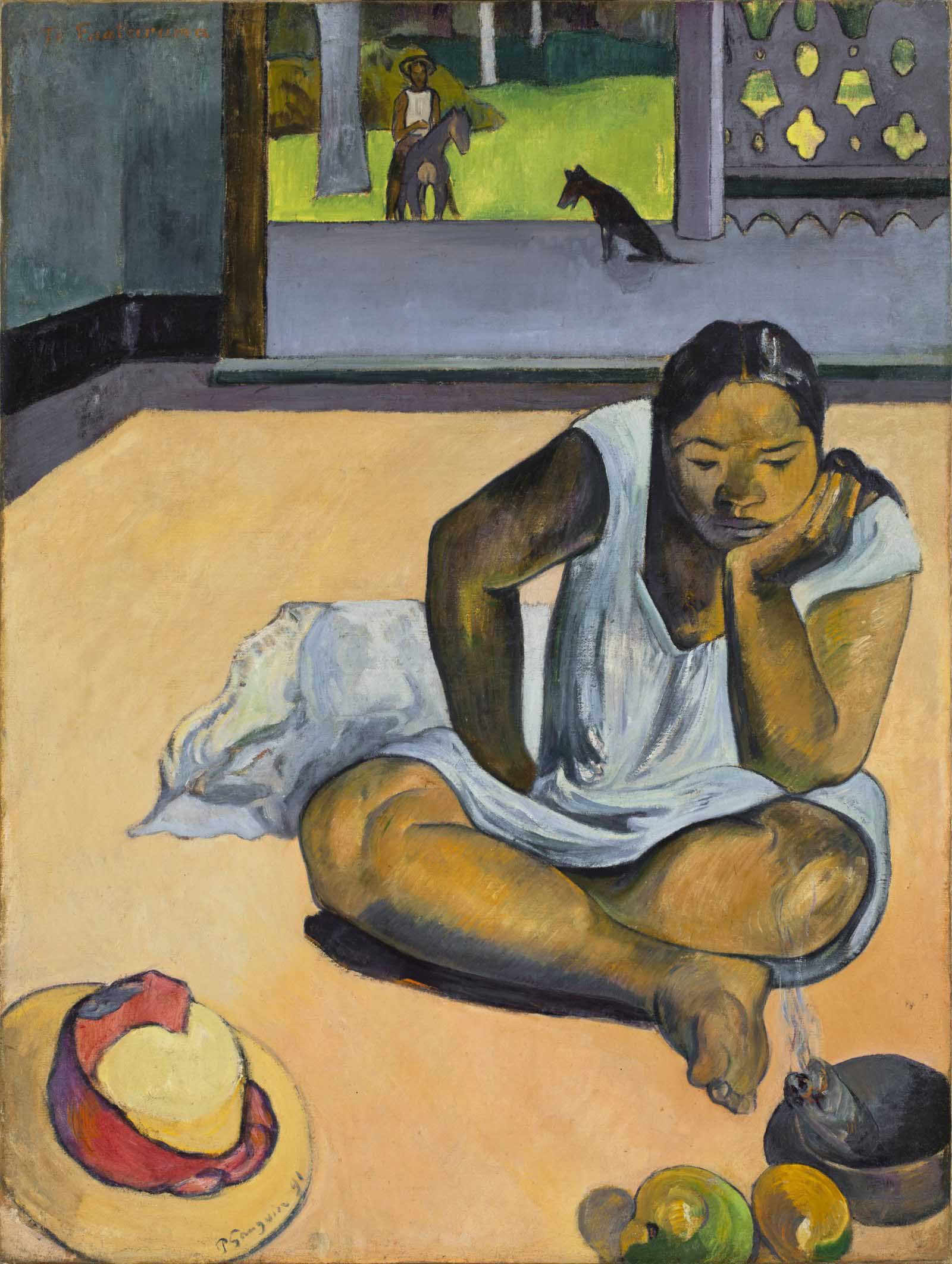 Paul Gauguin Te Faaturuma 1891