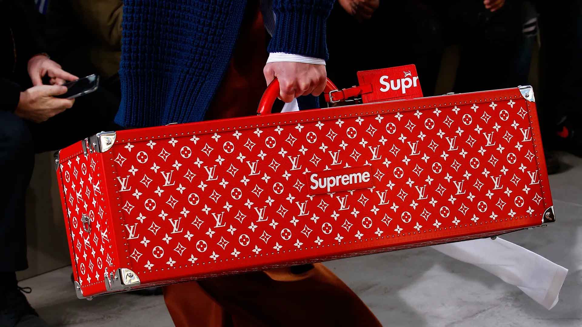 louis vuitton kết hợp cùng Supreme