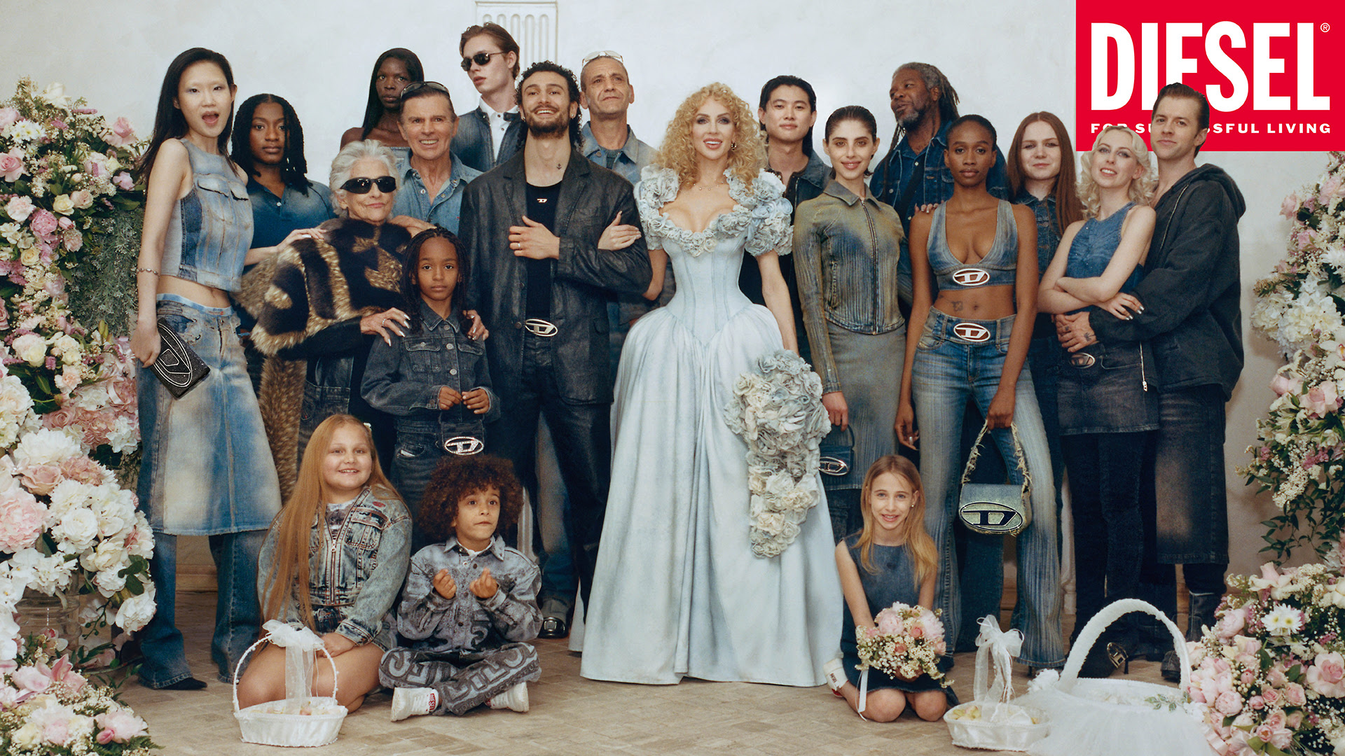 Diesel Fall/Winter 2024 Campaign - Một lễ cưới đi ngược lại quy ước truyền thống 