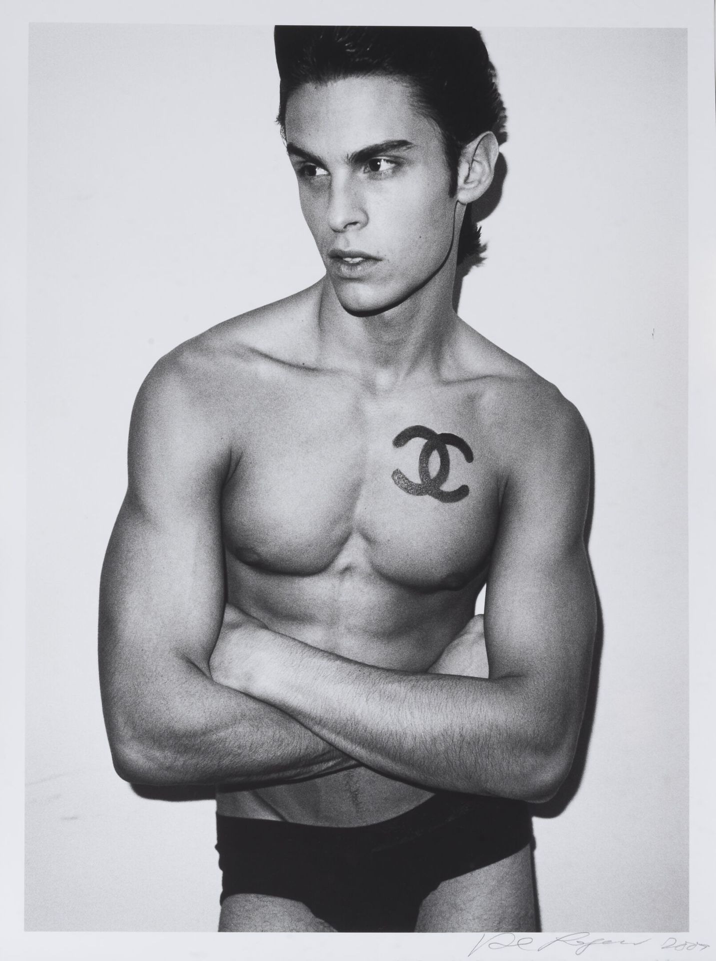 Hinh anh Karl Lagerfeld và Baptiste Giabiconi 3
