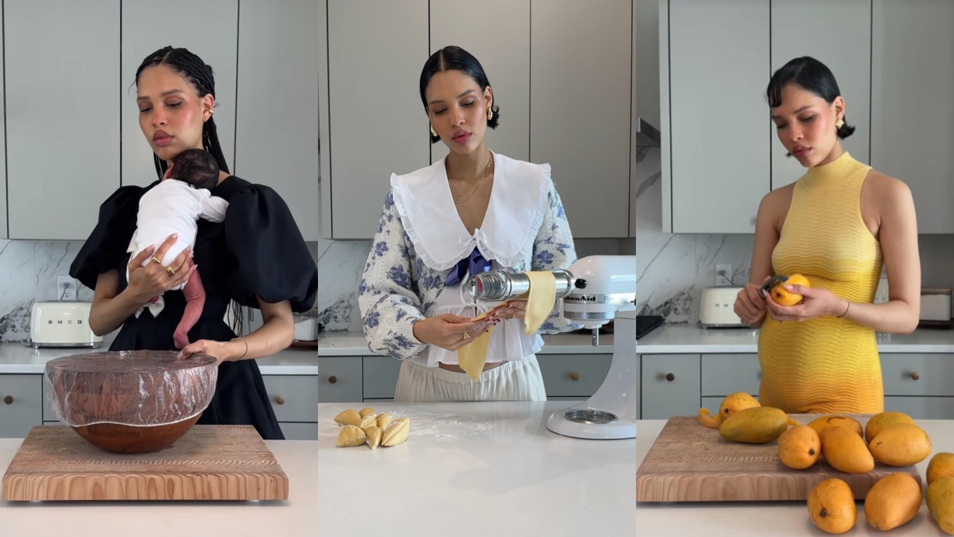 Hinh anh Một “tradwife” sở hữu phong cách thời trang cuốn hút 1