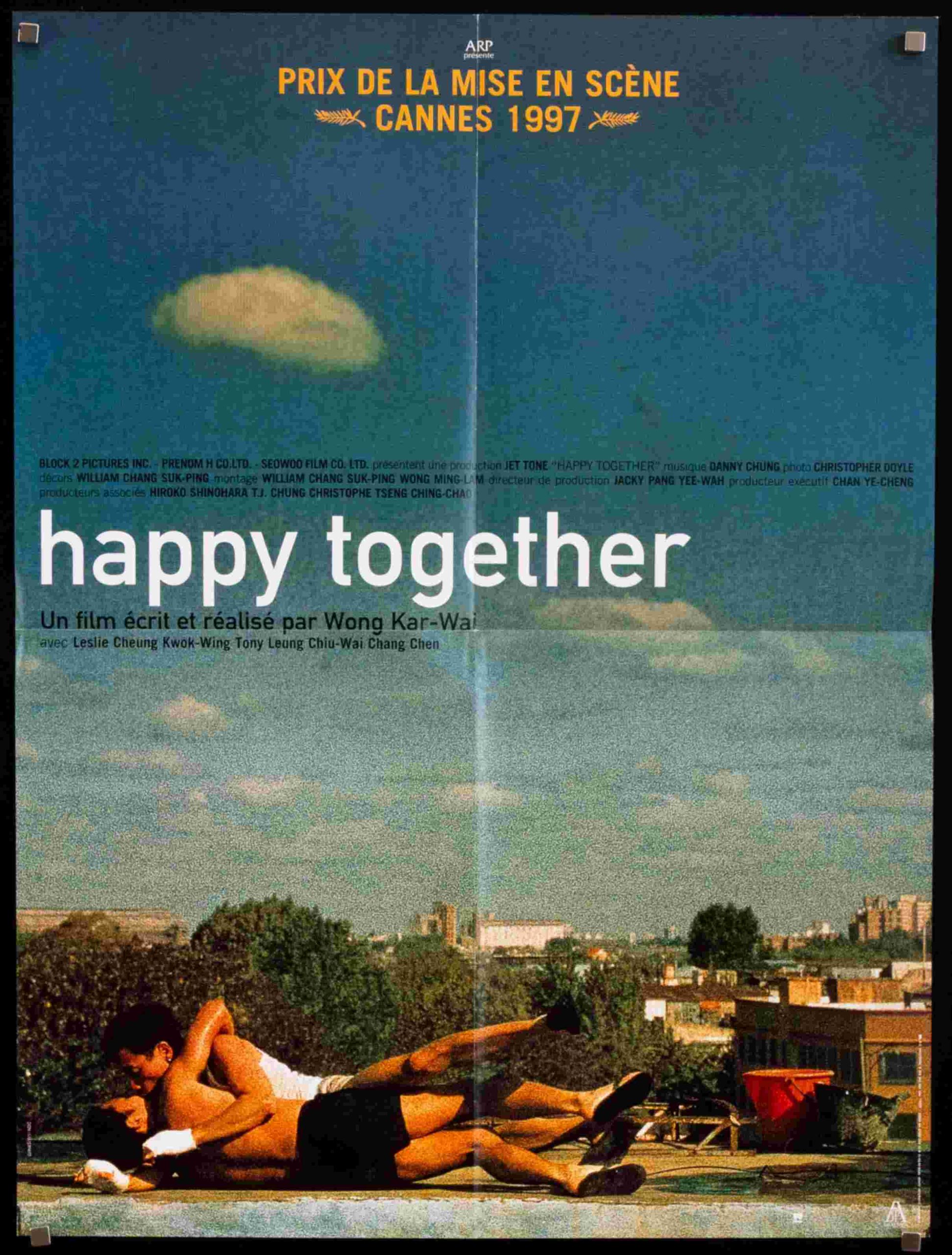 poster happy together Vương Gia Vệ