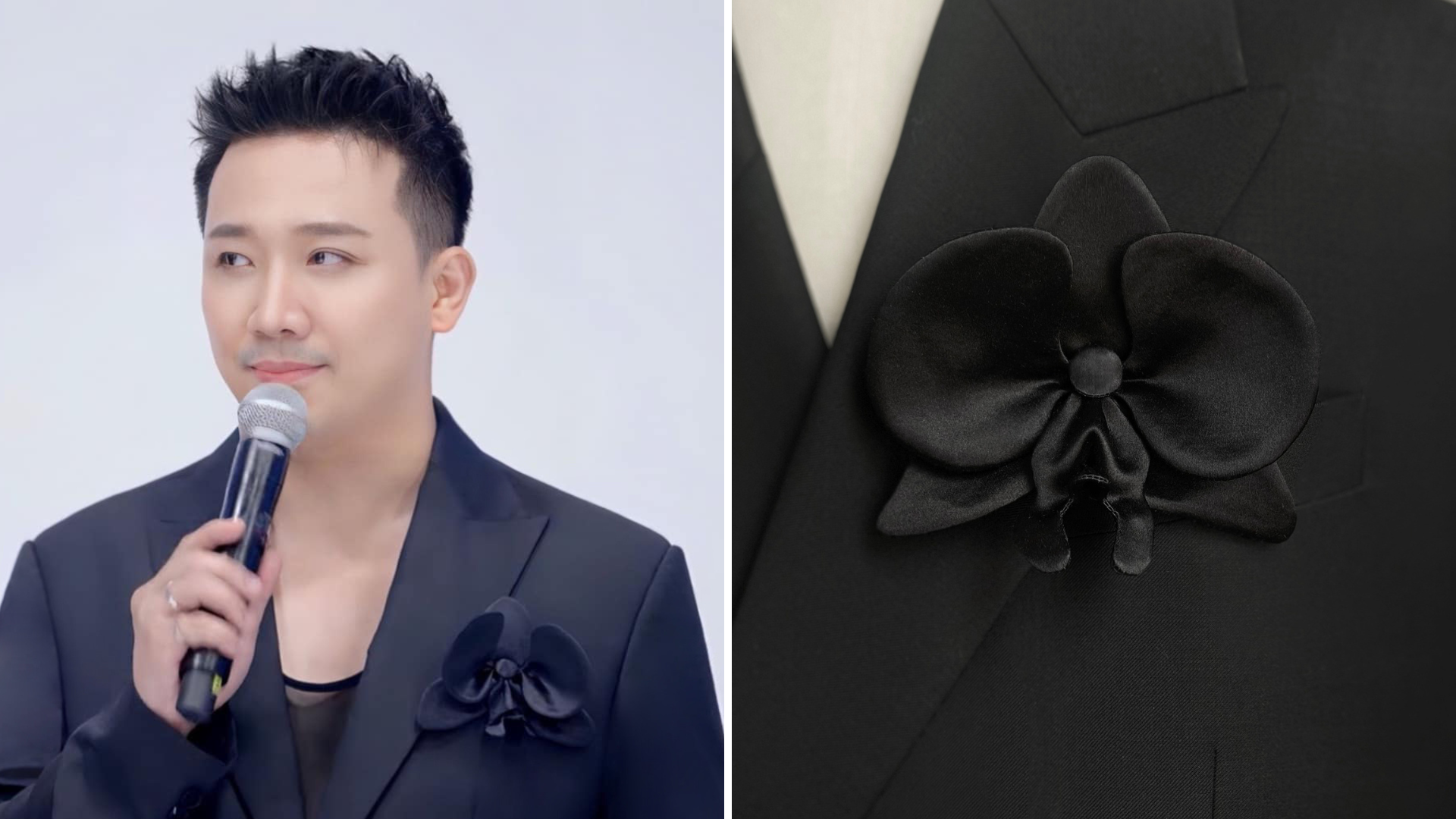 Trấn Thành anh trai say hi diện thiết kế Trần Hùng