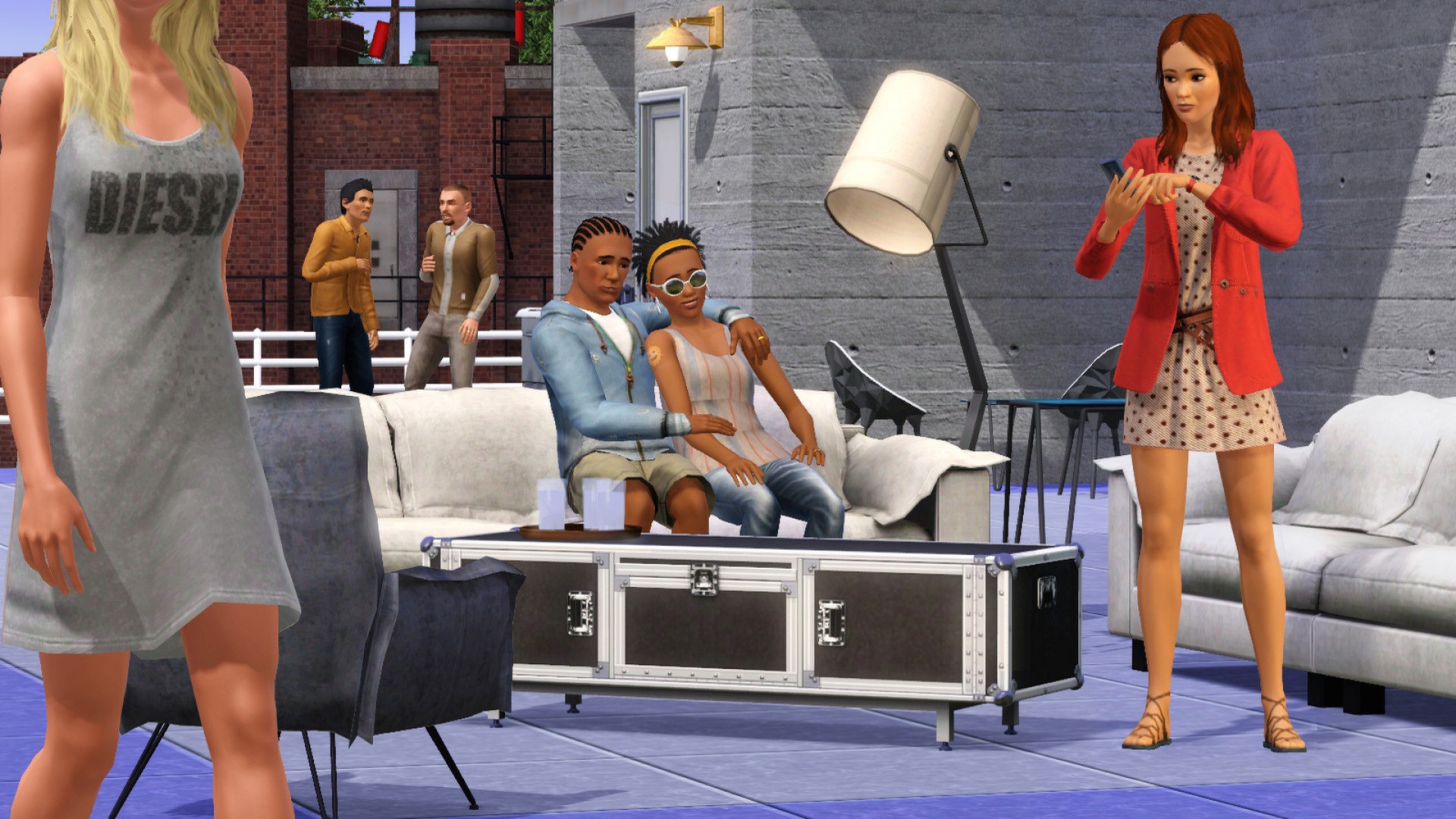 thời trang Diesel x game The Sims 3