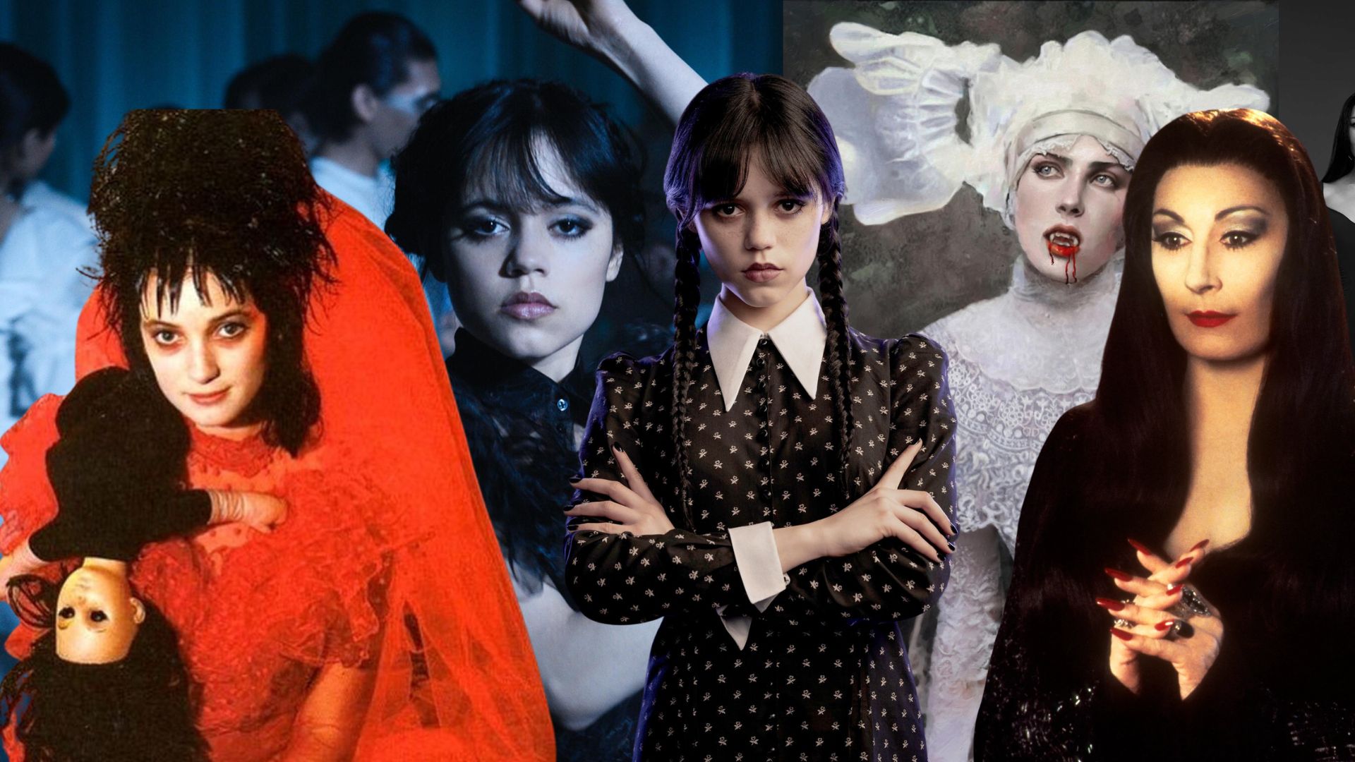 Hòa vào dòng chảy u ám với 7 biểu tượng Gothic trên màn ảnh