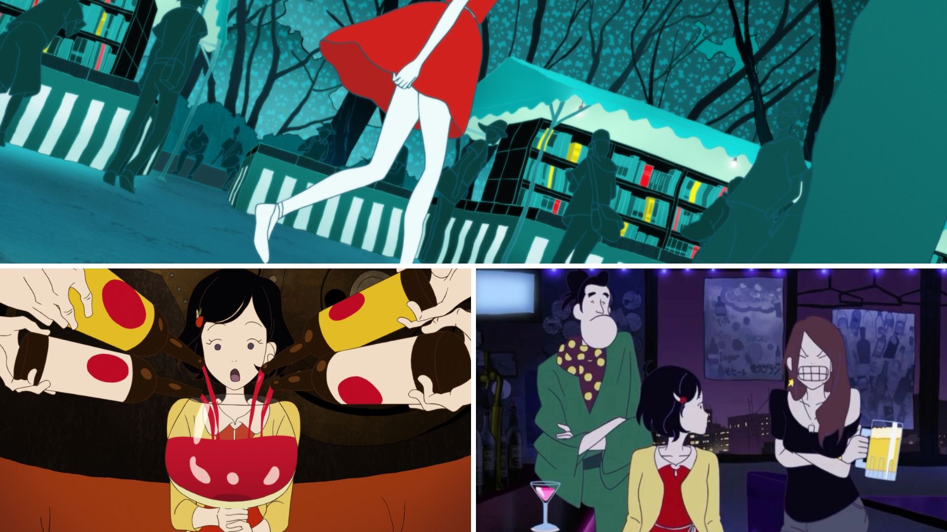 phim anime Nhật The night is short, Walk on girl - Masaaki Yuasa