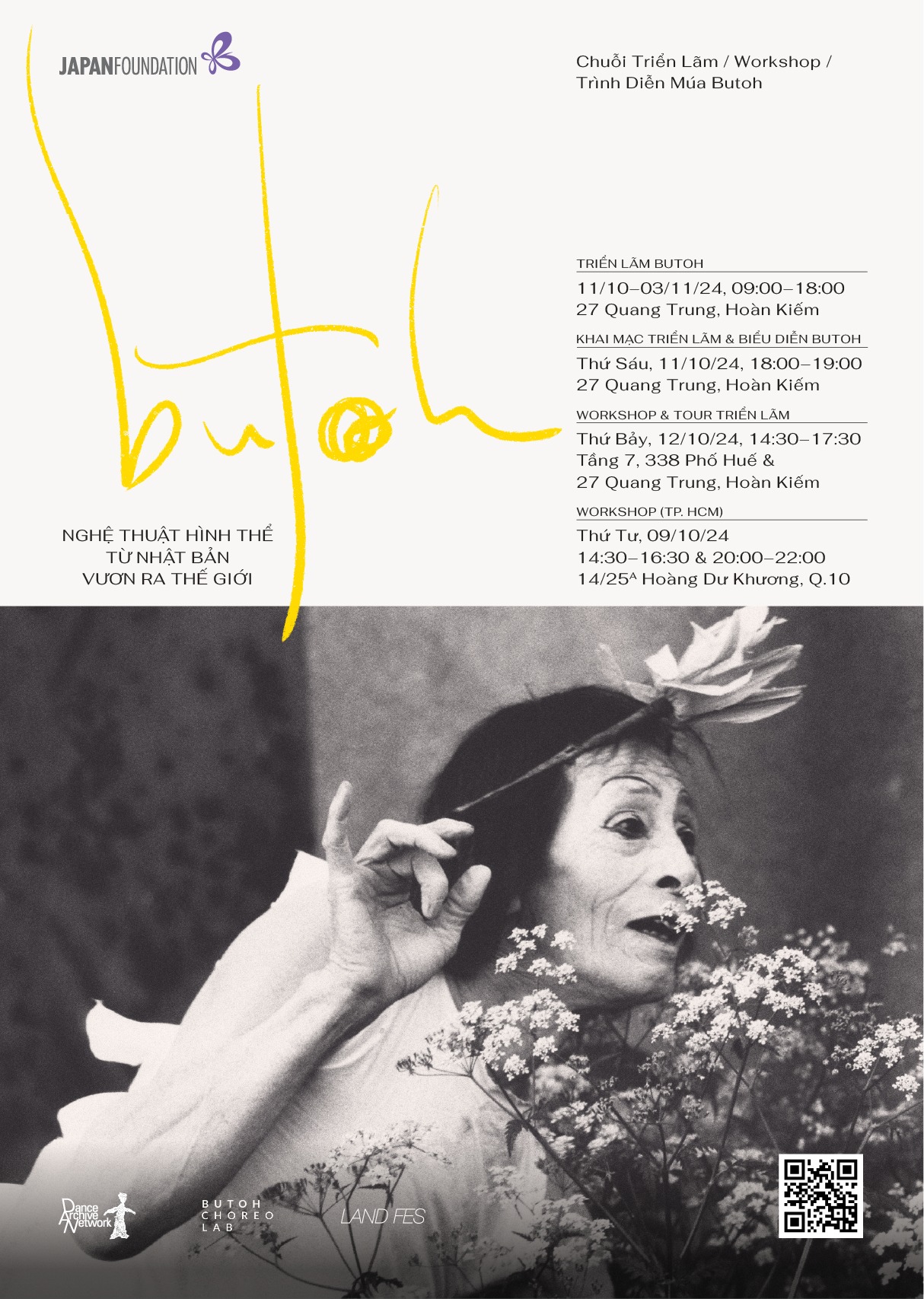 sự kiện nghệ thuật Butoh Nhật Bản