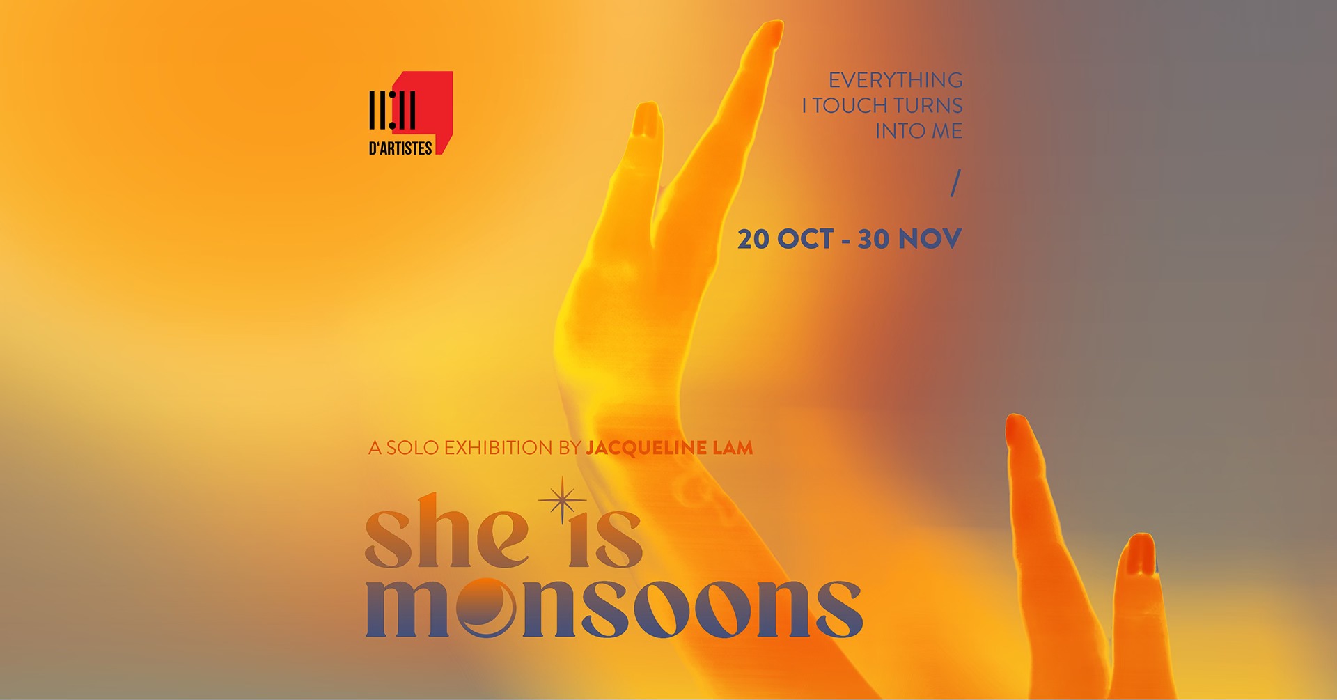 Triển lãm "She is monsoons (everything I touch turns into me)" - Jacqueline Lâm