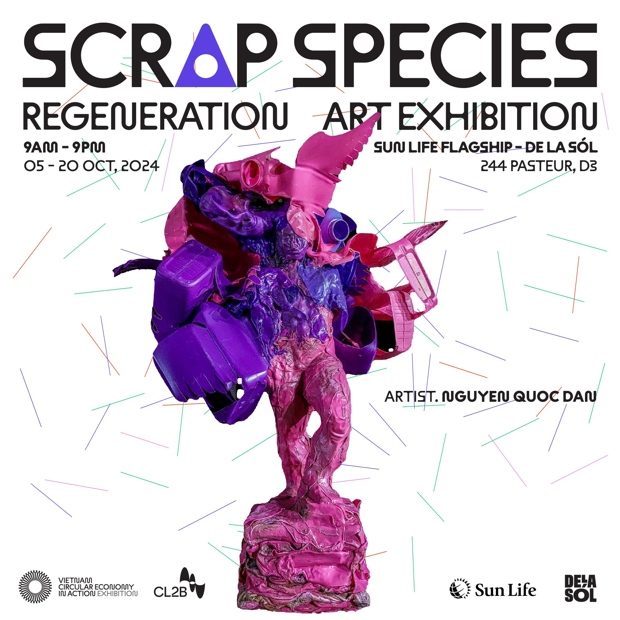 Triển lãm nghệ thuật “Scrap Species - Loài Phế Liệu” - Nguyễn Quốc Dân