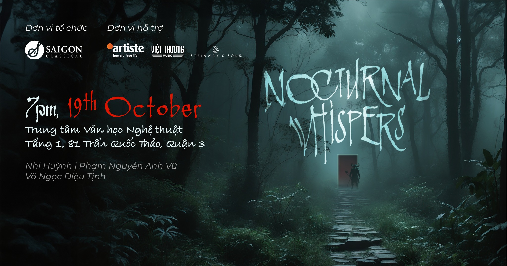 Concert nhạc cổ điển Nocturnal Whispers