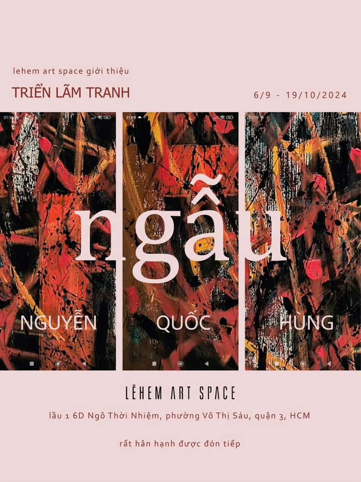 “Ngẫu” - Hoạ sỹ Nguyễn Quốc Hùng