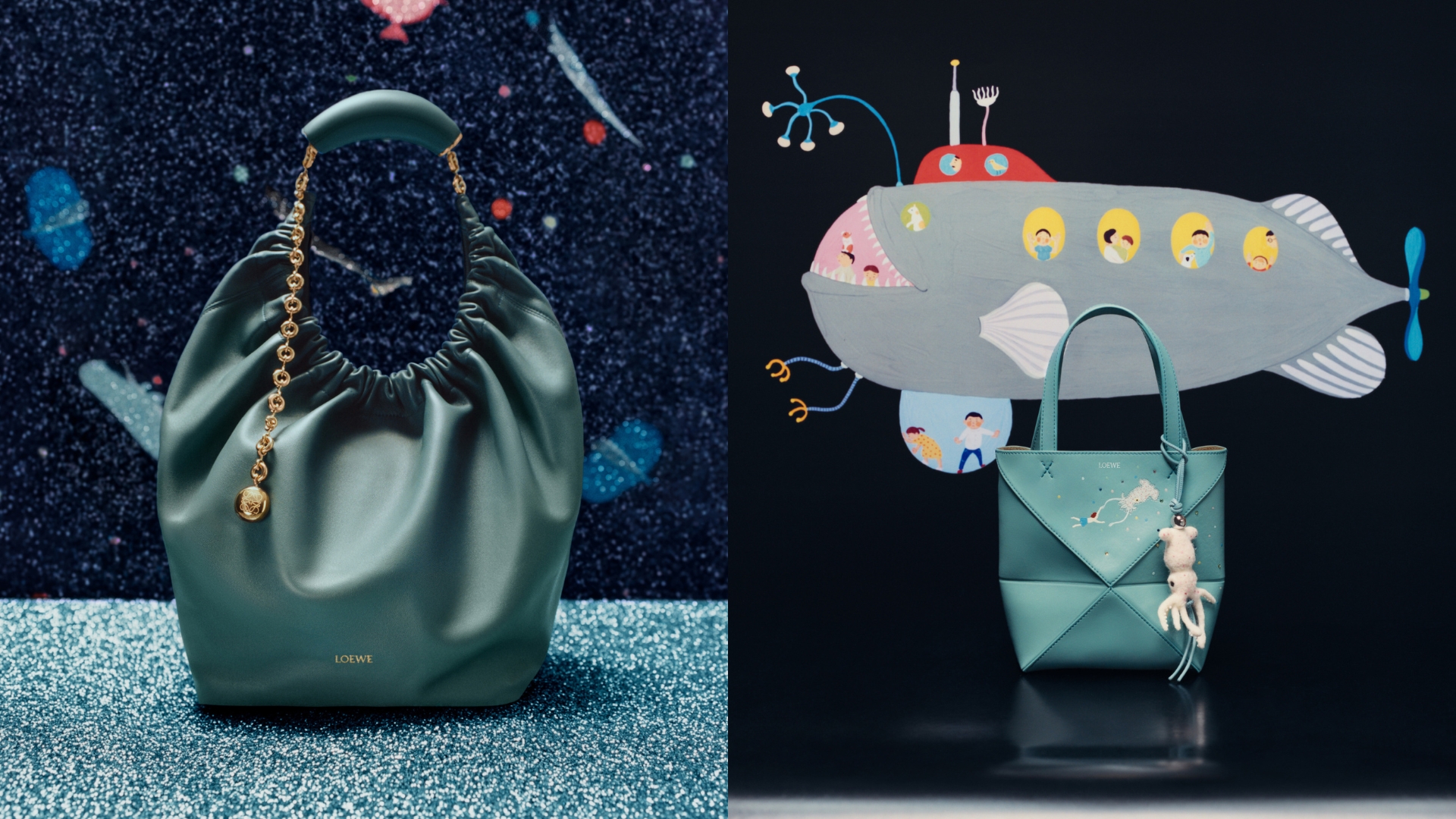 LOEWE kết hợp với nghệ nhân gốm sứ: Phiêu lưu về miền tuổi thơ với BST Holidays