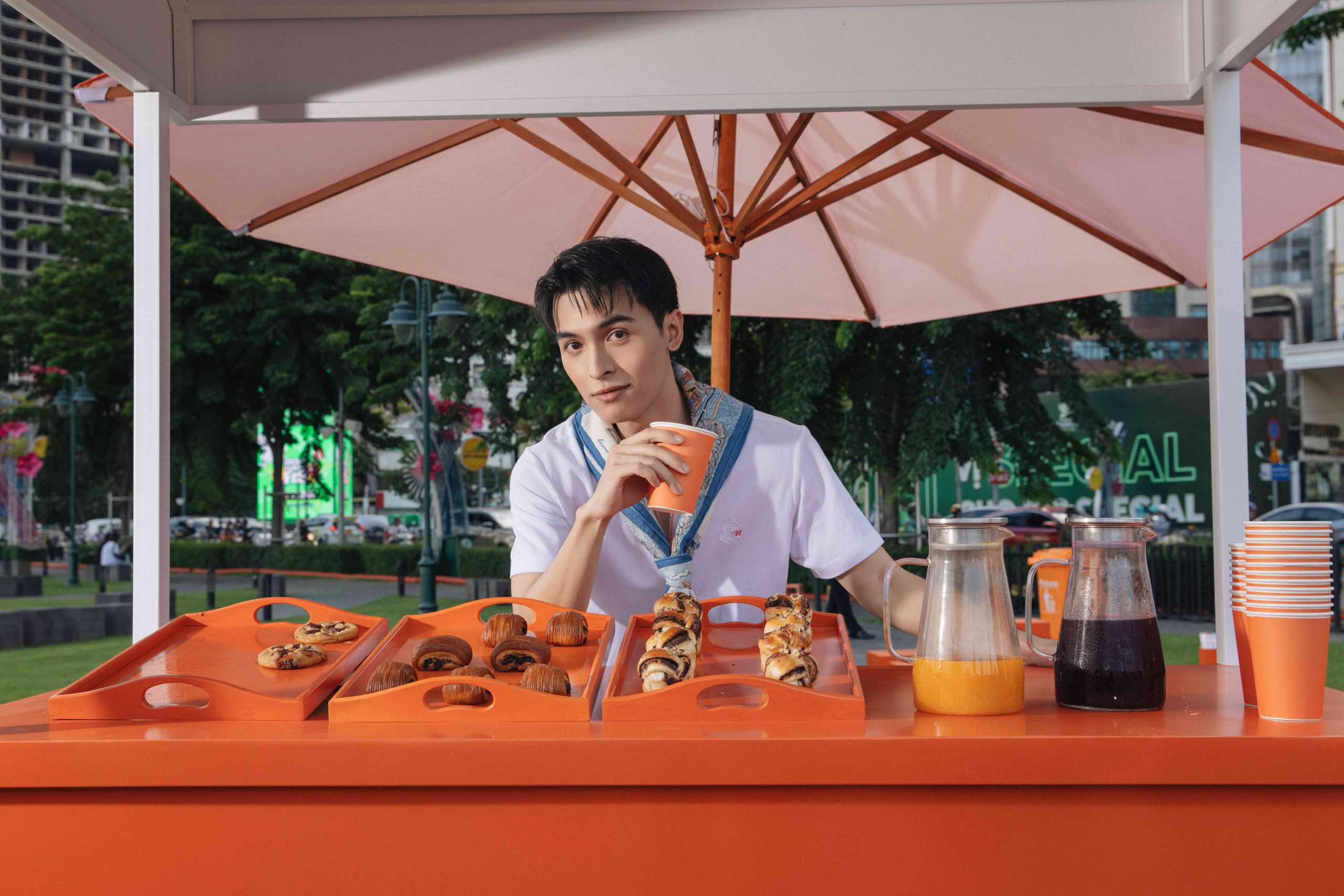 Hinh anh Kiosk Hermès cập bến Tp. Hồ Chí Minh, mở cửa chào đón công chúng 5