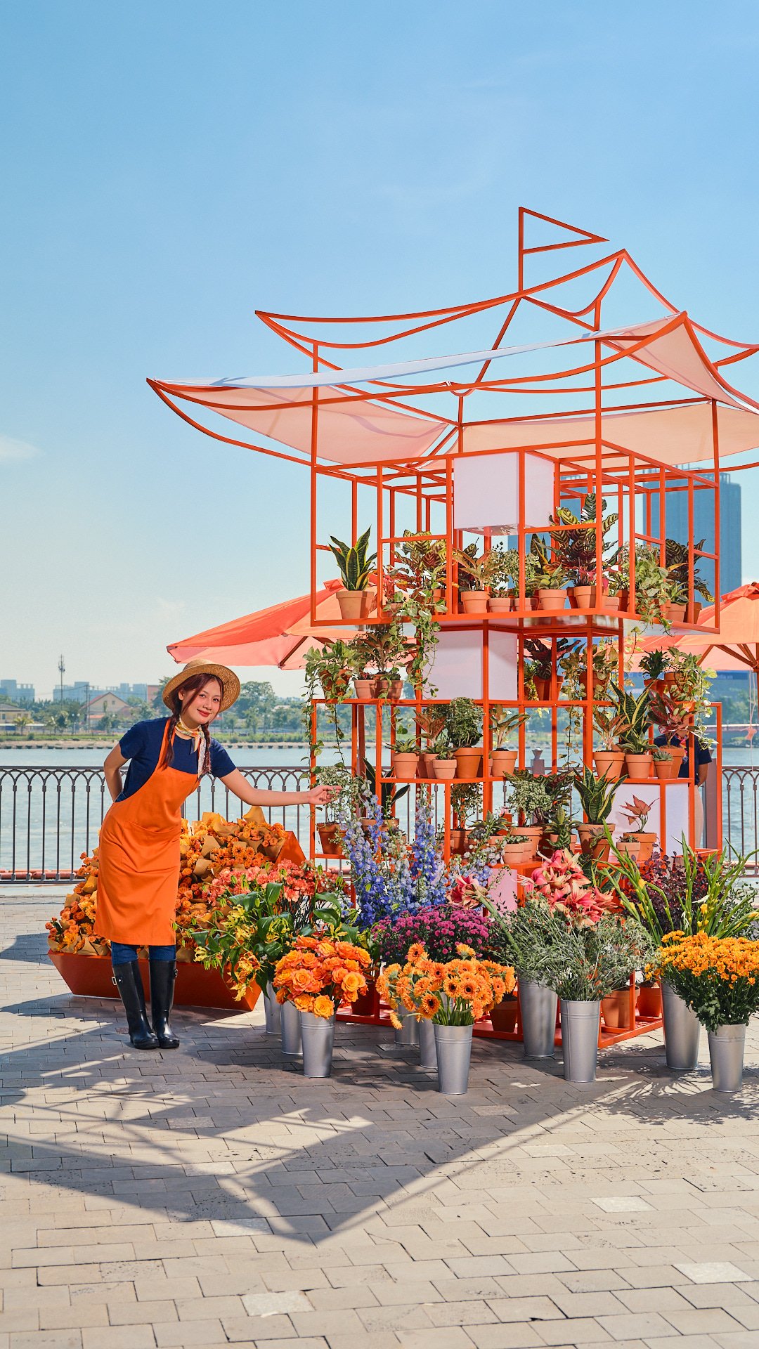 Hinh anh Kiosk Hermès cập bến Tp. Hồ Chí Minh, mở cửa chào đón công chúng 6