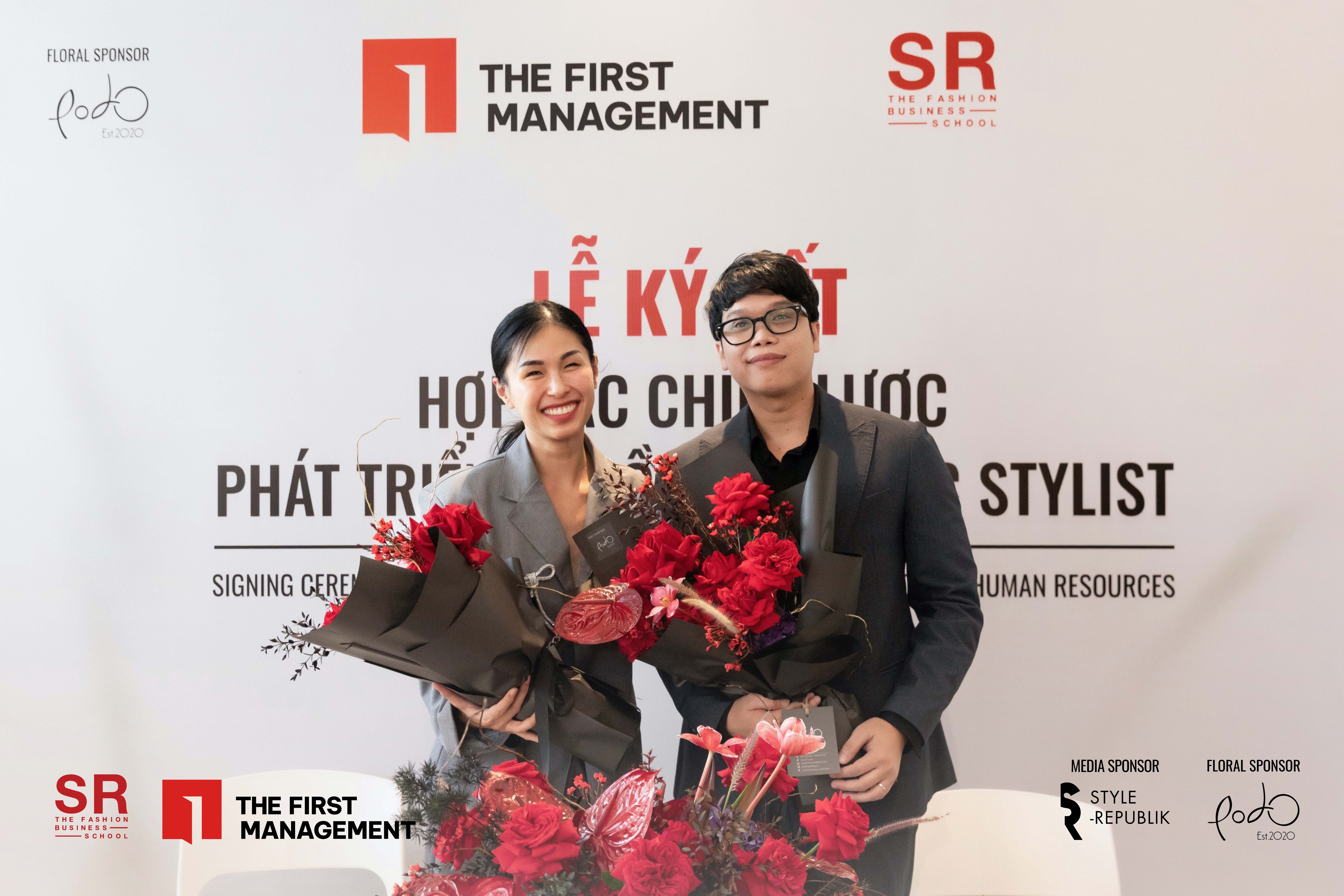 SR Fashion Business School bắt tay The First Management để ươm mầm tài năng Stylist trẻ