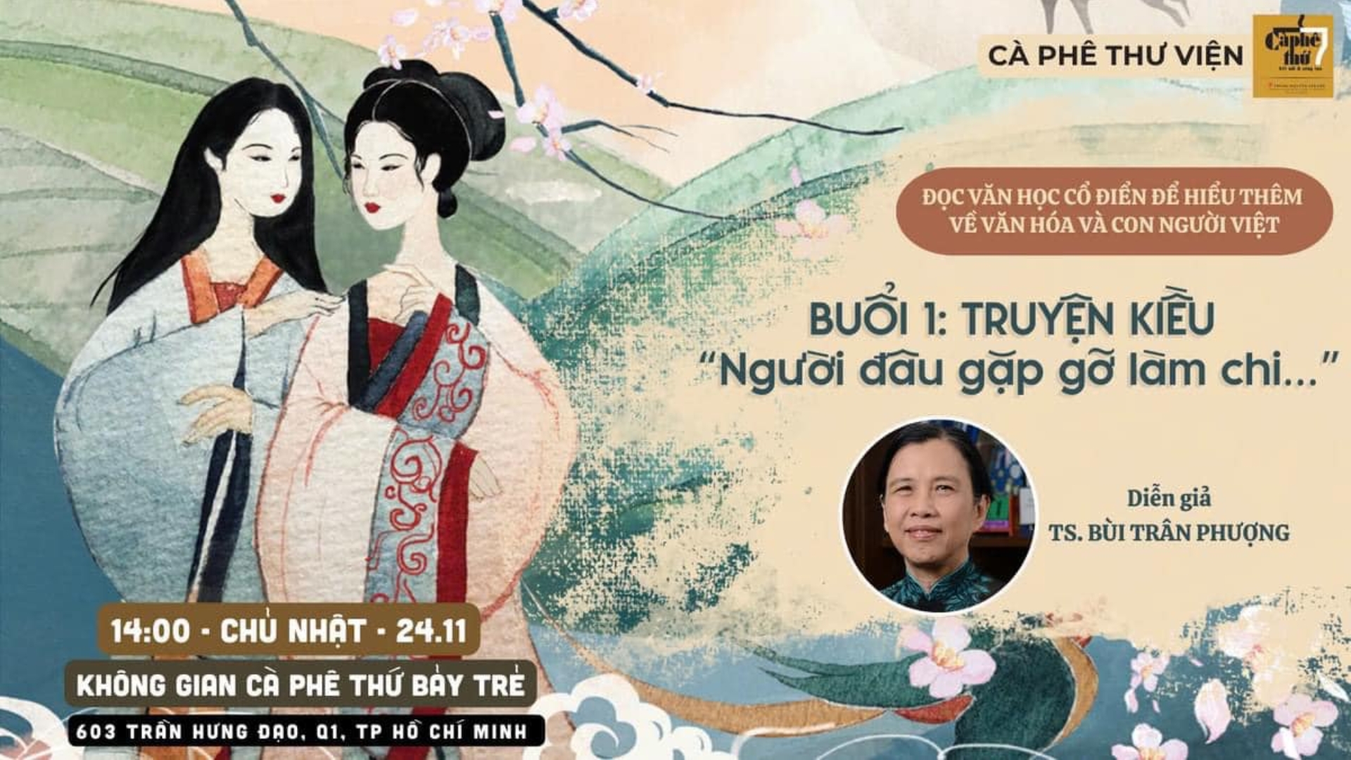 sự kiện nghệ thuật cà phê thứ 7 trẻ Cà phê thư viện