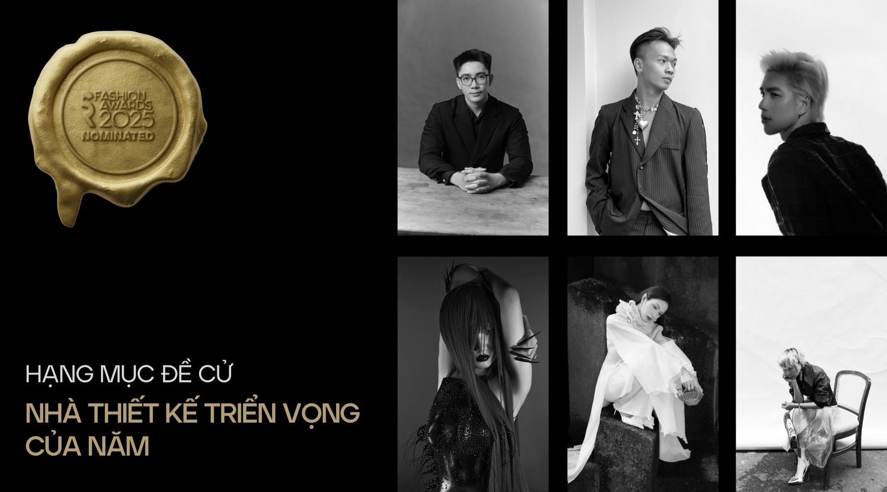 [SR Fashion Awards 2025] Công bố đề cử Nhà thiết kế Triển vọng của Năm