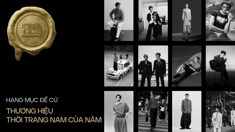 [SR Fashion Awards 2025] Công bố đề cử Thương hiệu Thời trang Nam của năm