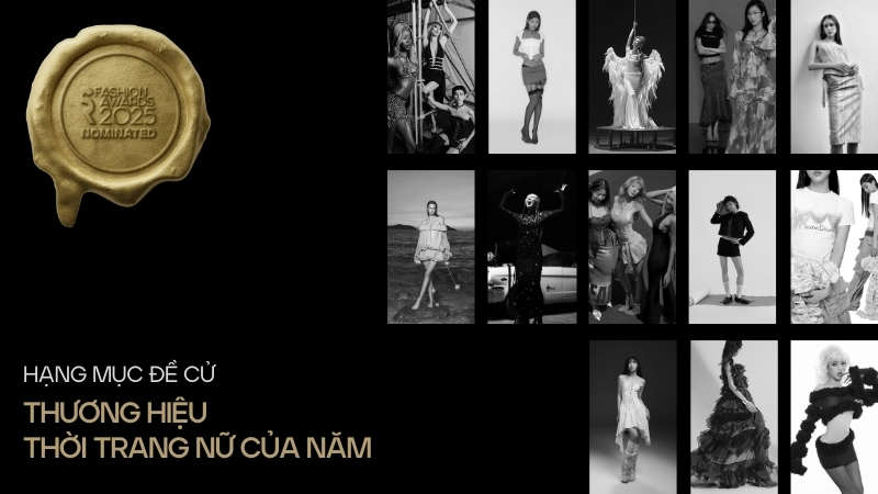 [SR Fashion Awards 2025] Công bố đề cử Thương hiệu Thời trang nữ của năm