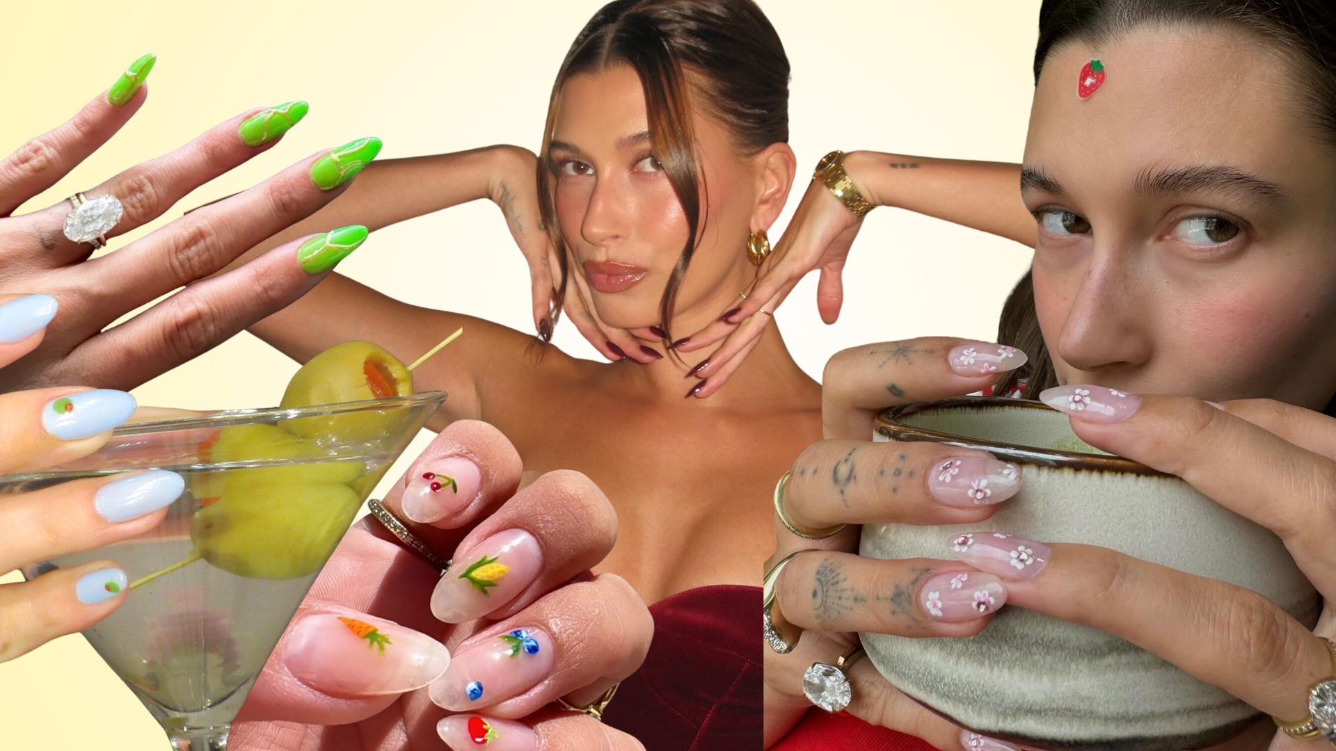 Bí ý tưởng nail? Tham khảo trang “Pinterest” Hailey Bieber ngay!