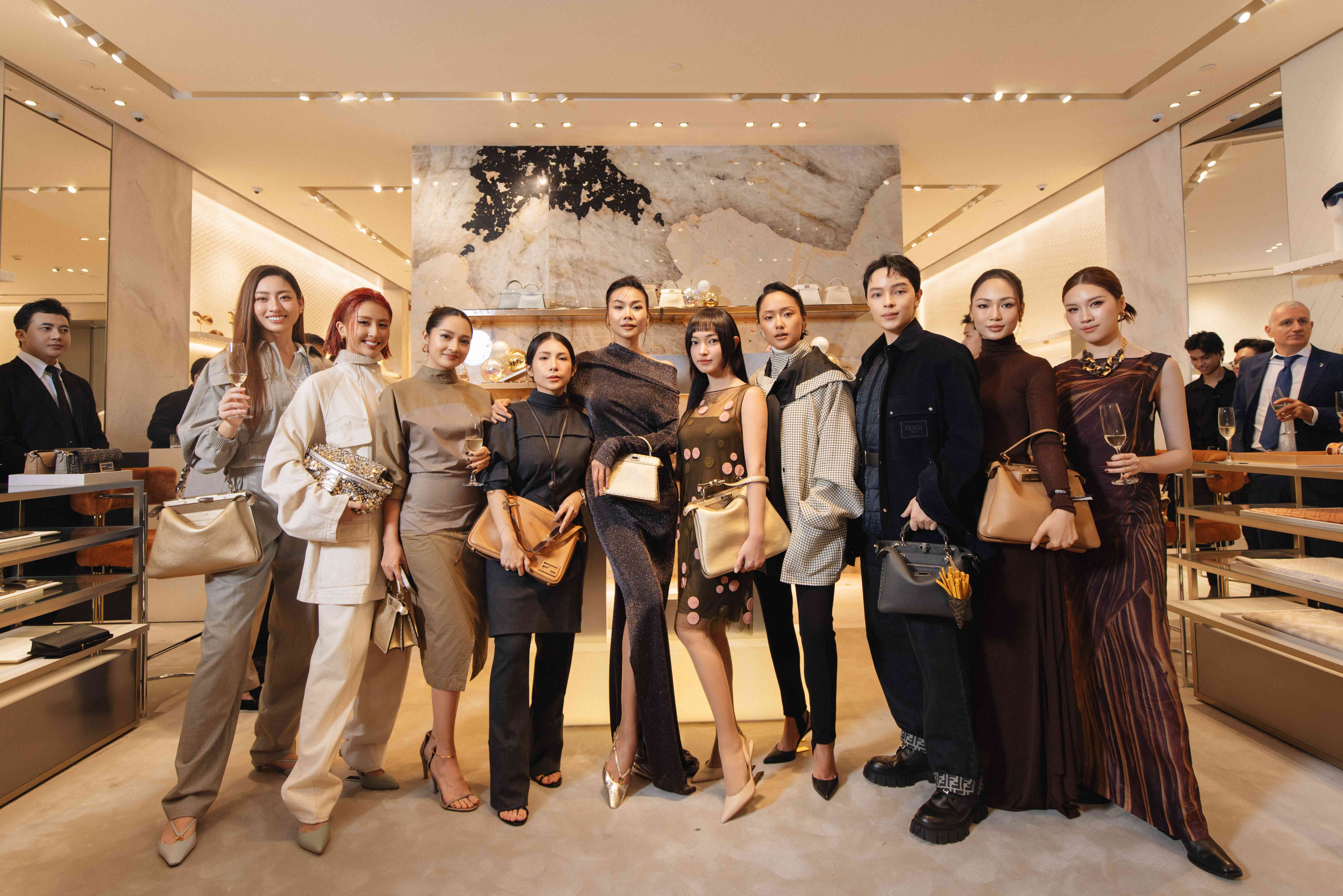 Đêm khai trương đẳng cấp: Fendi và những tâm điểm hào hoa
