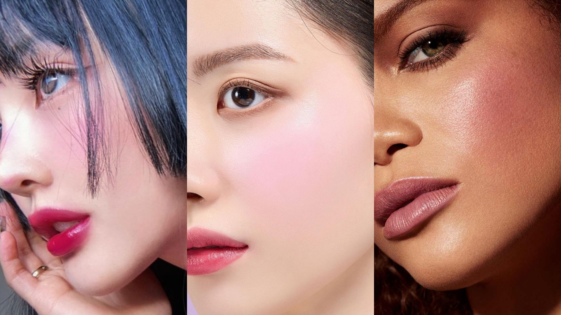 Hinh anh "Gây Sốt" TikTok: Cách để má hồng tím "cân" mọi tông da 1
