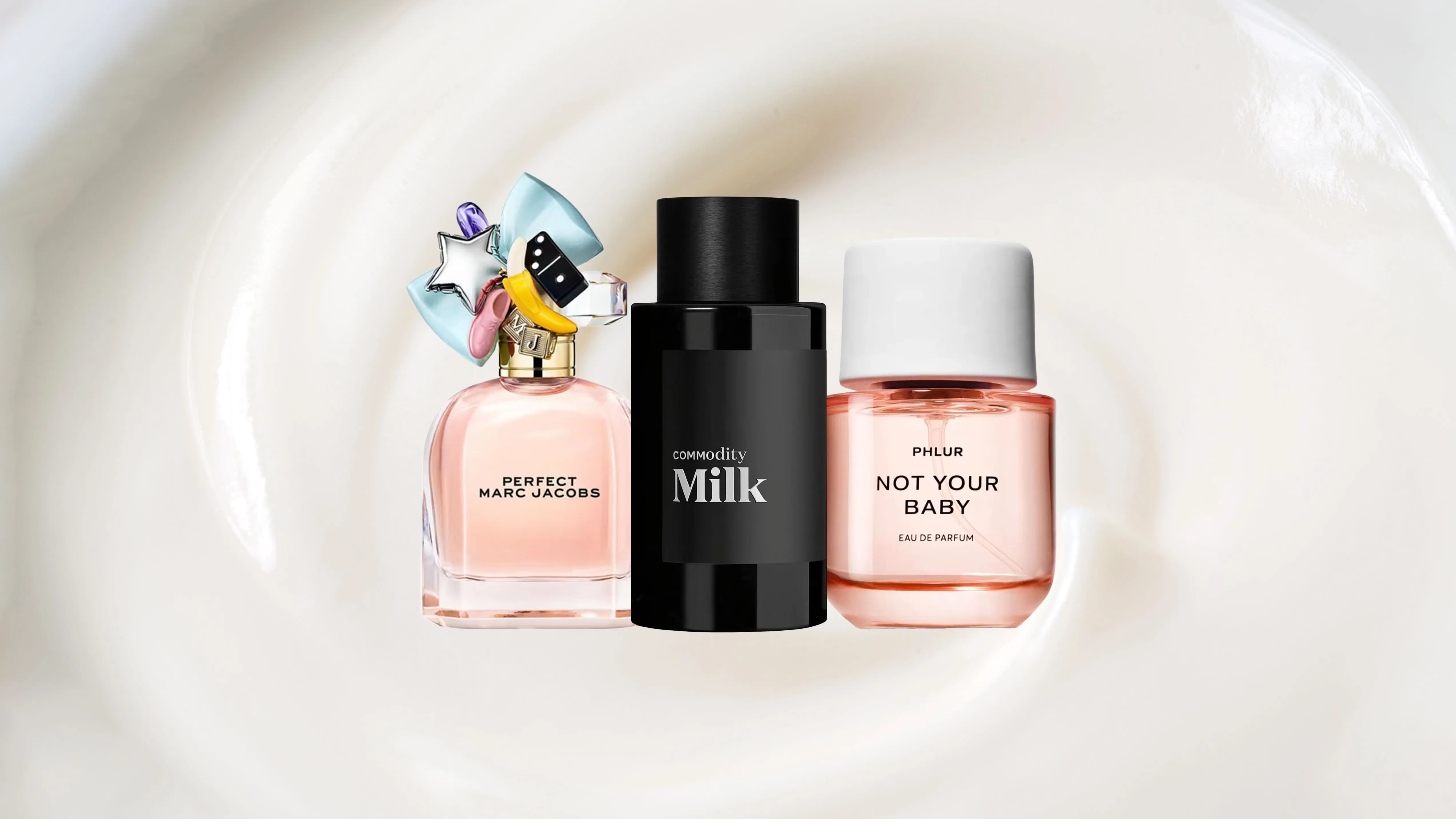 Milk Perfume - Sự quyến rũ không thể cưỡng lại của những chai "nước hoa hương sữa"