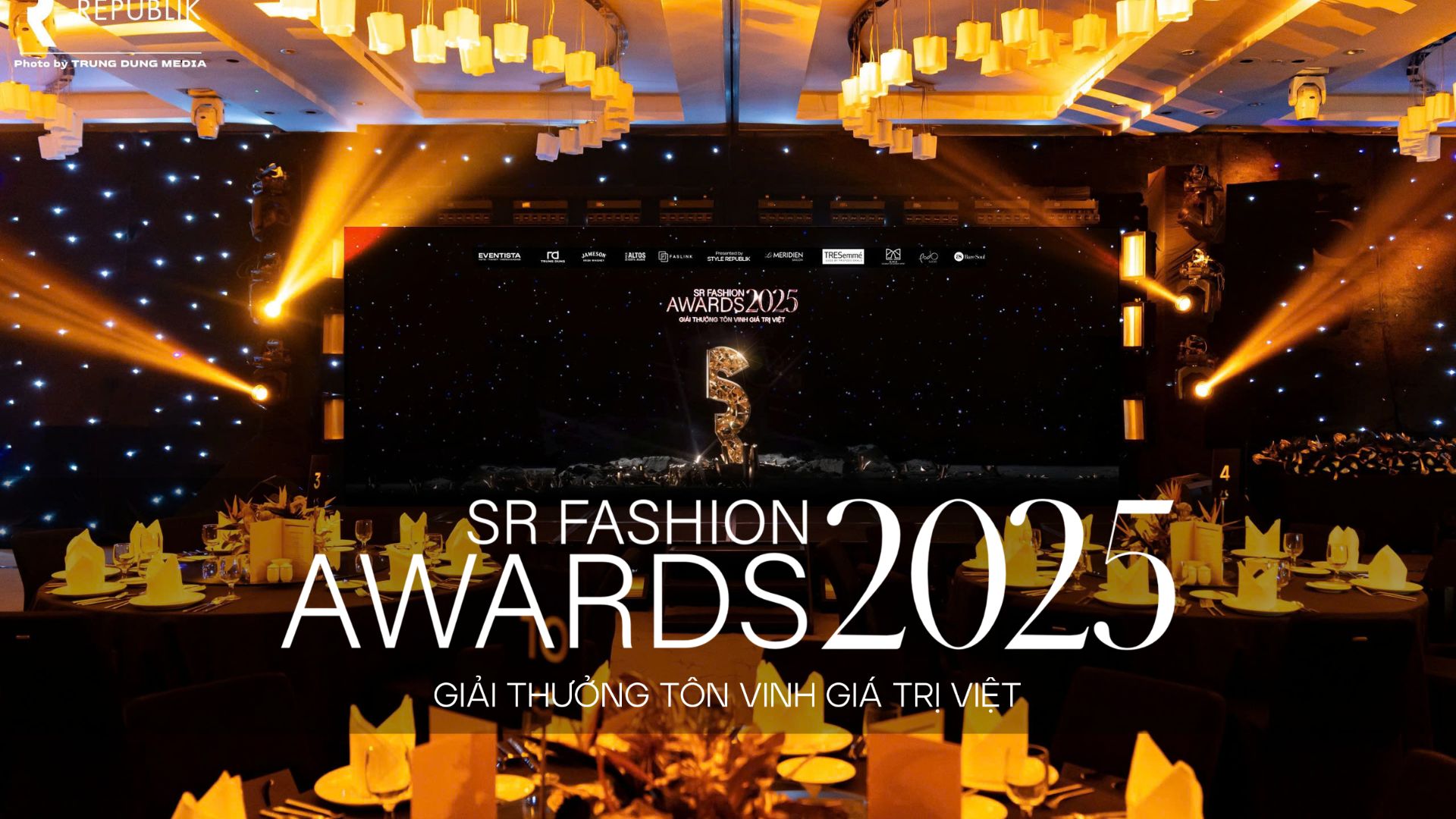 SR Fashion Awards 2025 - Giải thưởng Tôn vinh Giá trị Việt: Mở ra một kỷ nguyên mới cho thời trang Việt