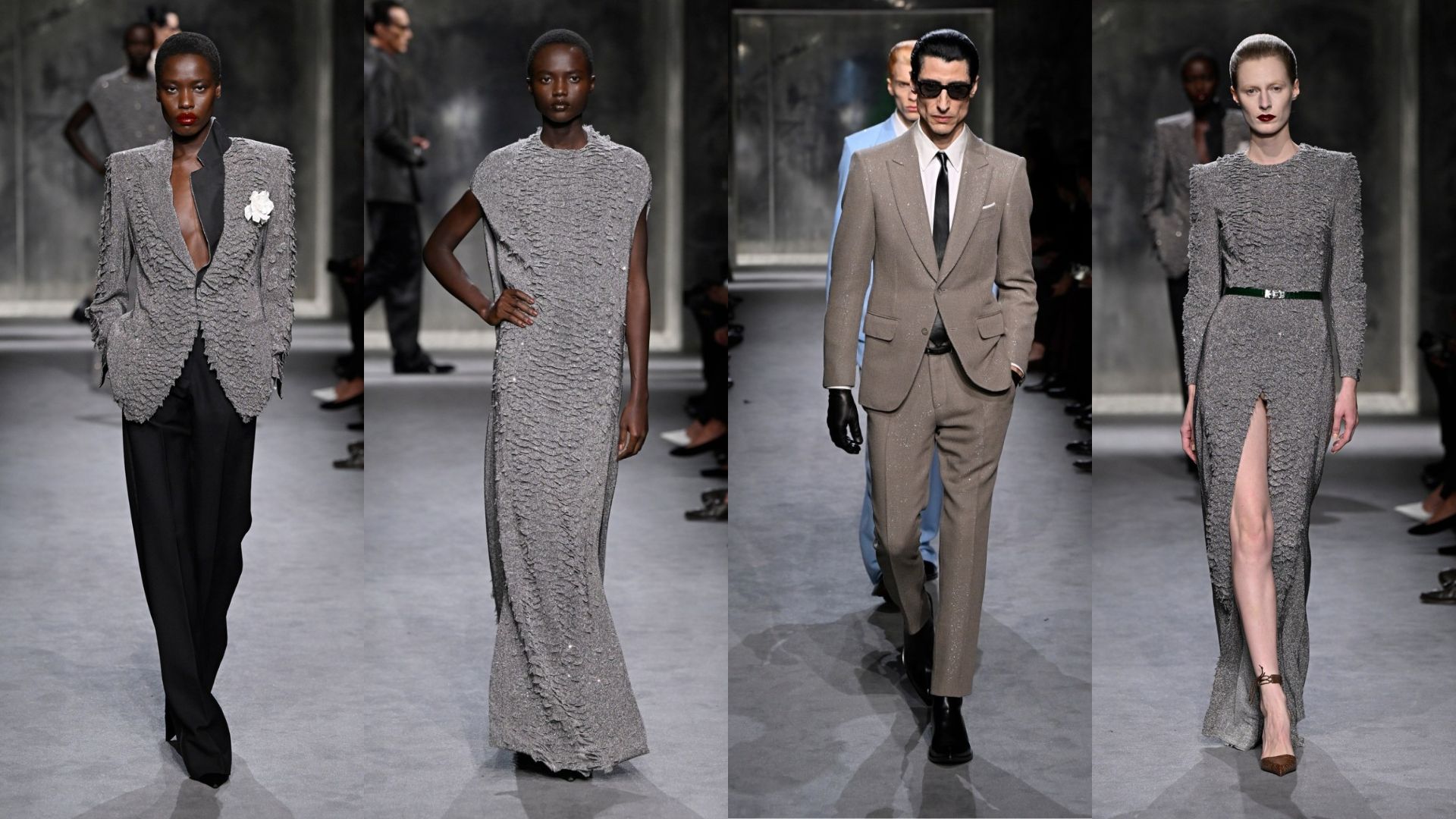 Hinh anh Tom Ford Fall/ Winter 2025: Một “mối tình” đẹp của giới thời trang vừa “chớm nở” 11