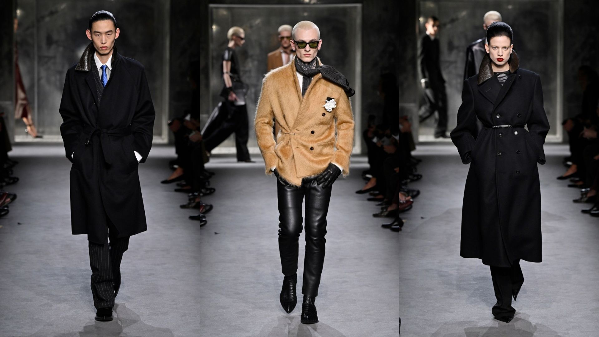 Hinh anh Tom Ford Fall/ Winter 2025: Một “mối tình” đẹp của giới thời trang vừa “chớm nở” 12