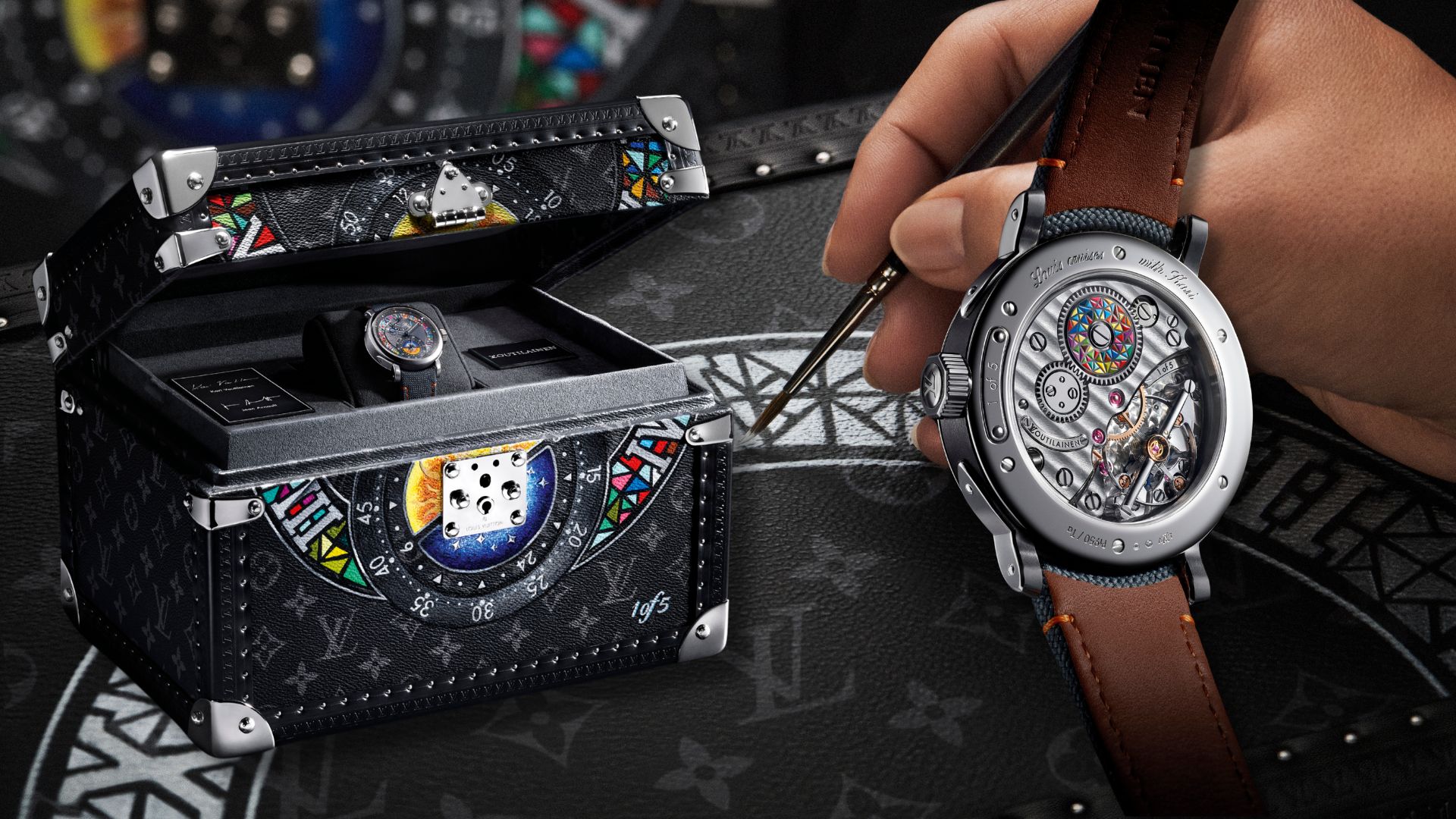 Louis Vuitton x Kari Voutilainen: Chiếc rương "khai mở" chương mới của nghệ thuật chế tác đồng hồ