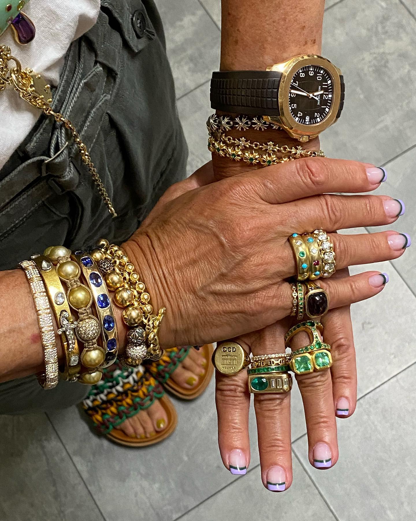 xu hướng nail maximalism
