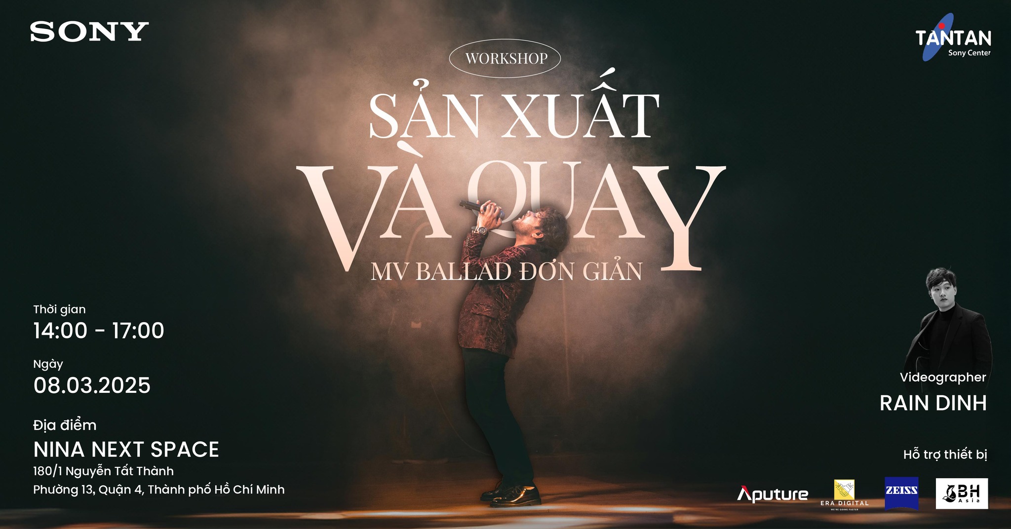 Hinh anh Offline workshop: Sản Xuất Và Quay MV Ballad Đơn Giản 1