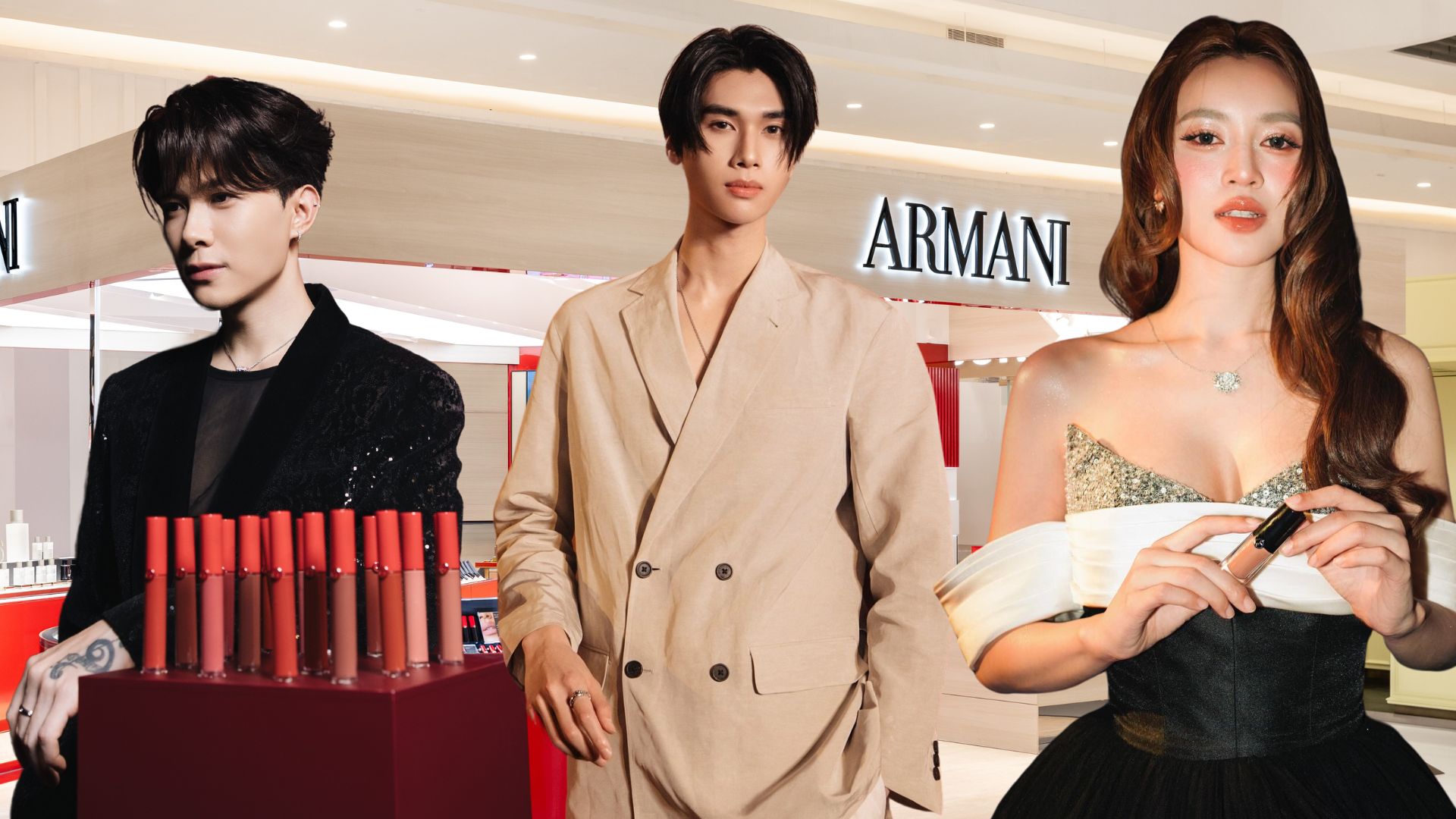 Dàn sao châu Á hội tụ tại buổi ra mắt ARMANI Beauty ở TPHCM