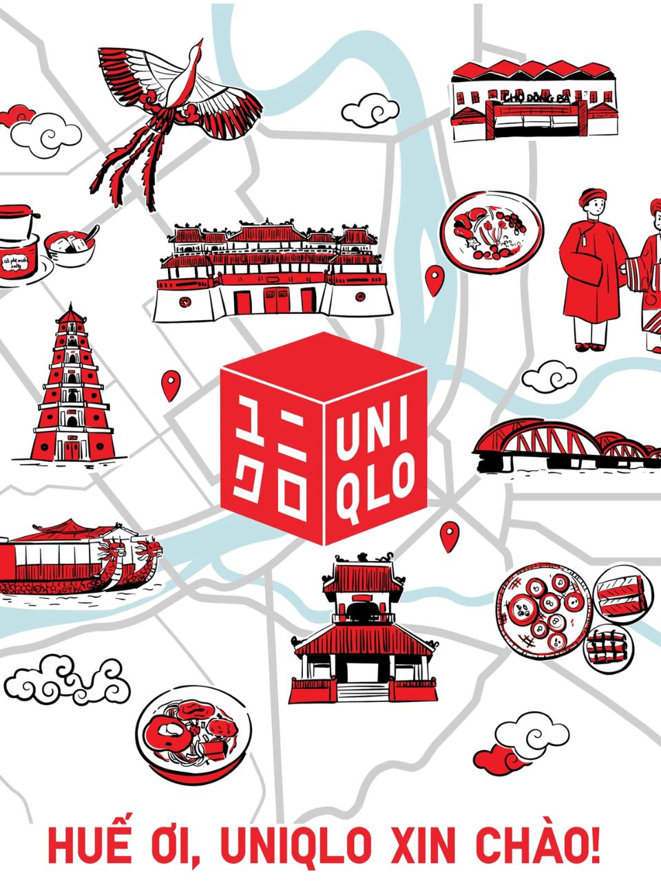 Hinh anh UNIQLO chính thức có mặt tại Huế với cửa hàng đầu tiên tại miền Trung 1