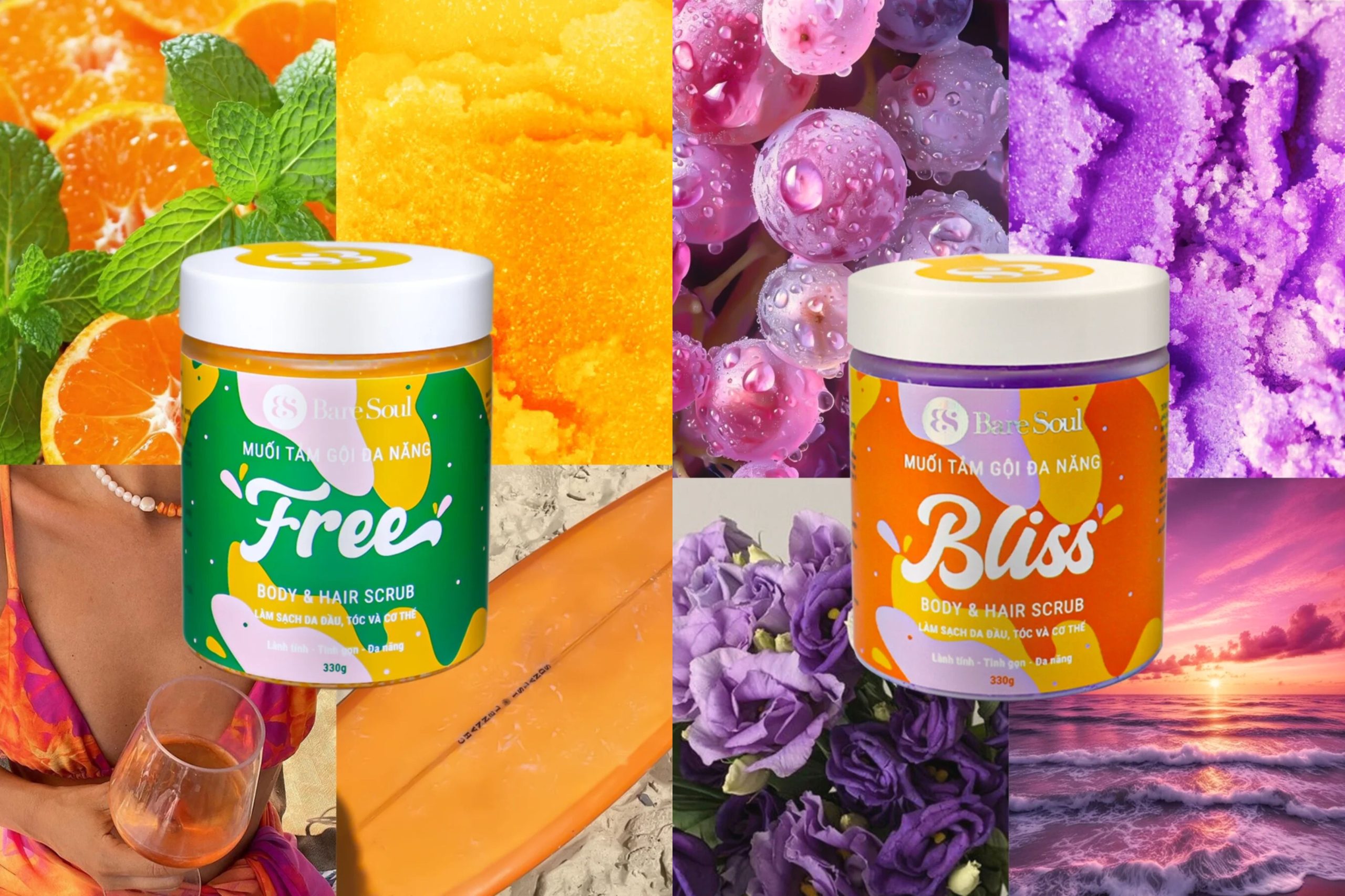 BareSoul FREE Body & Hair Scrub