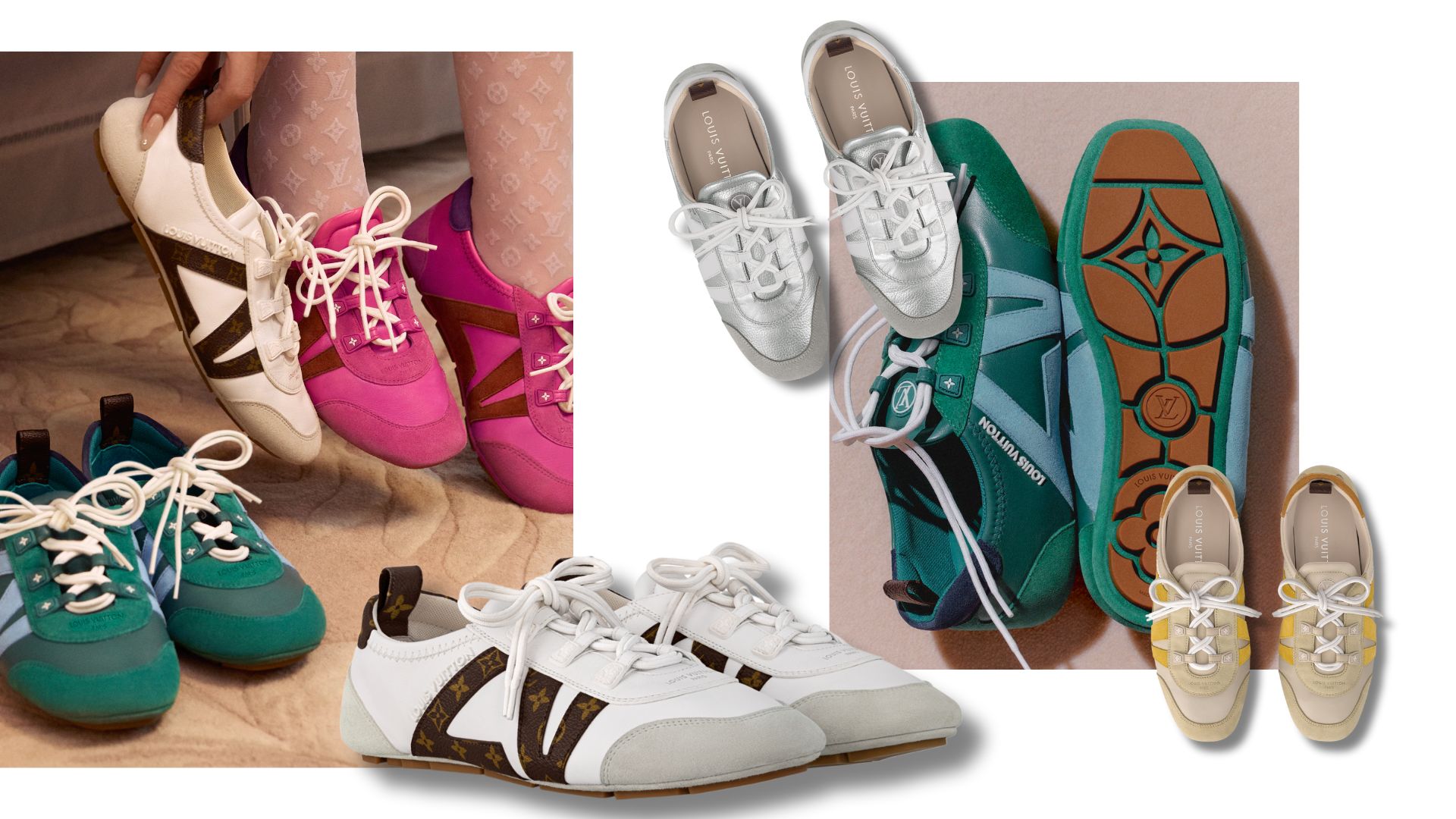 Đón đầu xu hướng Sneakerina với BST mới của Louis Vuitton
