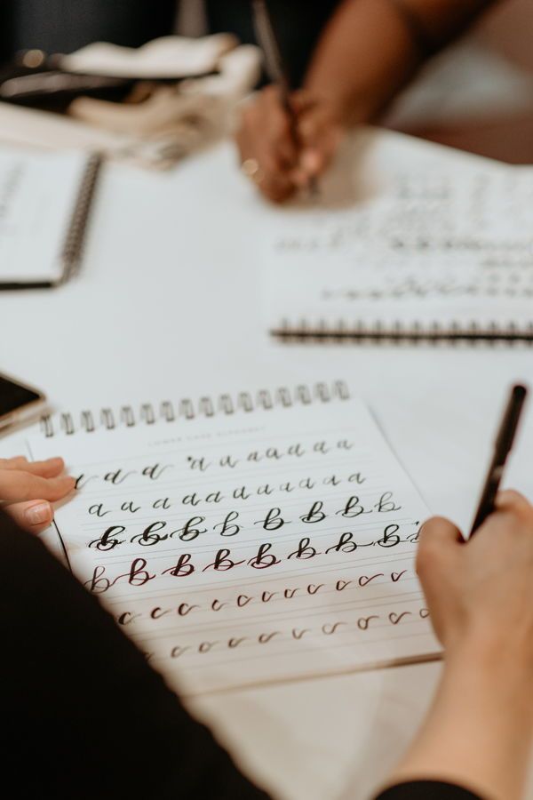 sở thích calligraphy