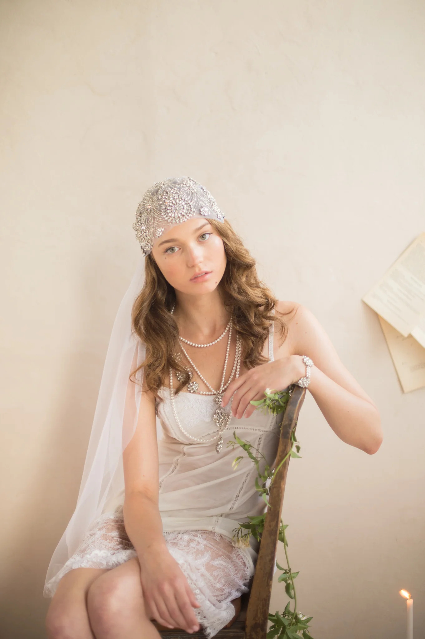 Hinh anh 20s Flapper Veil – Làn gió cổ điển đang thống lĩnh thời trang cưới Việt 1