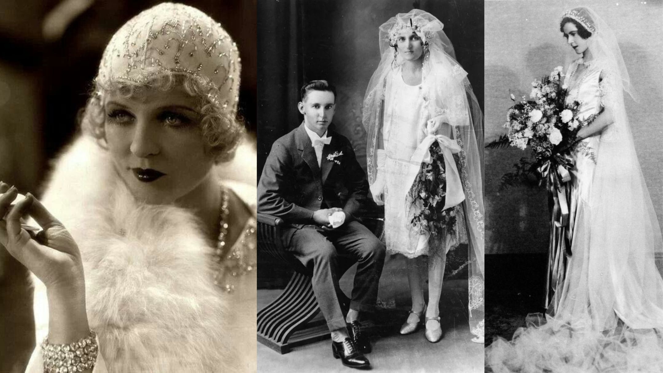 Hinh anh Flapper Veil là gì? Chuyện đằng sau chiếc voan trùm đầu 2