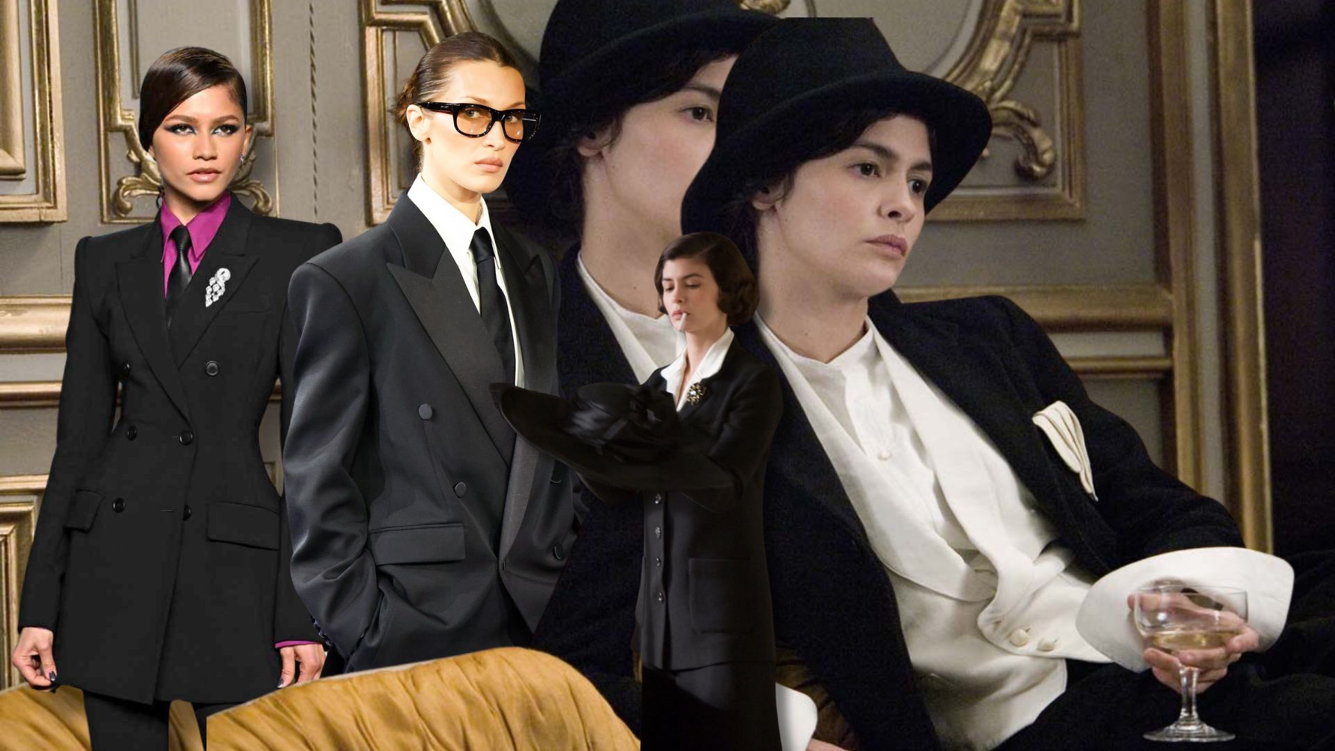 Phong cách Dandy: nữ giới mặc suit là chuyện thường tình