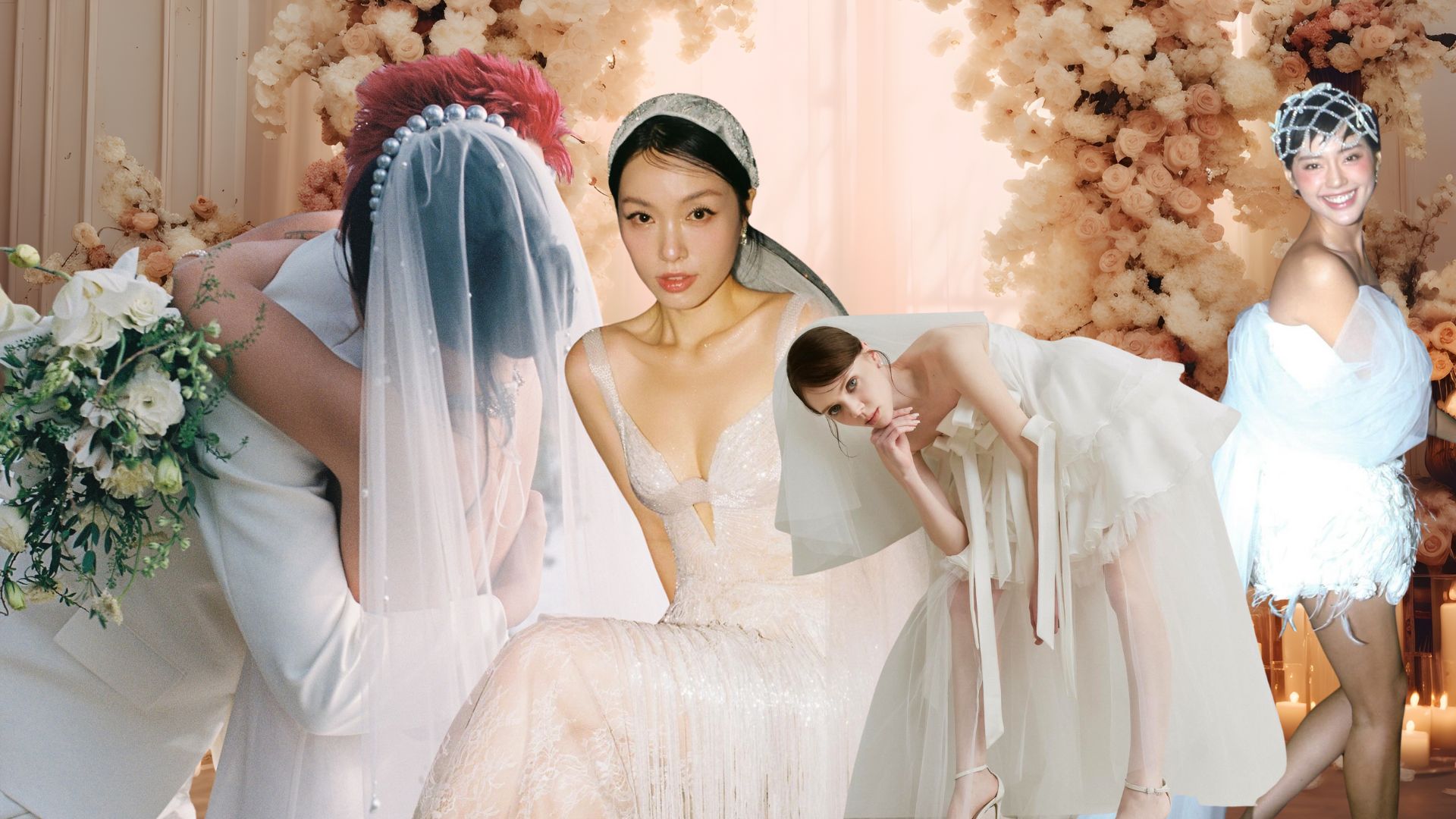 20s Flapper Veil – Làn gió cổ điển đang thống lĩnh thời trang cưới Việt